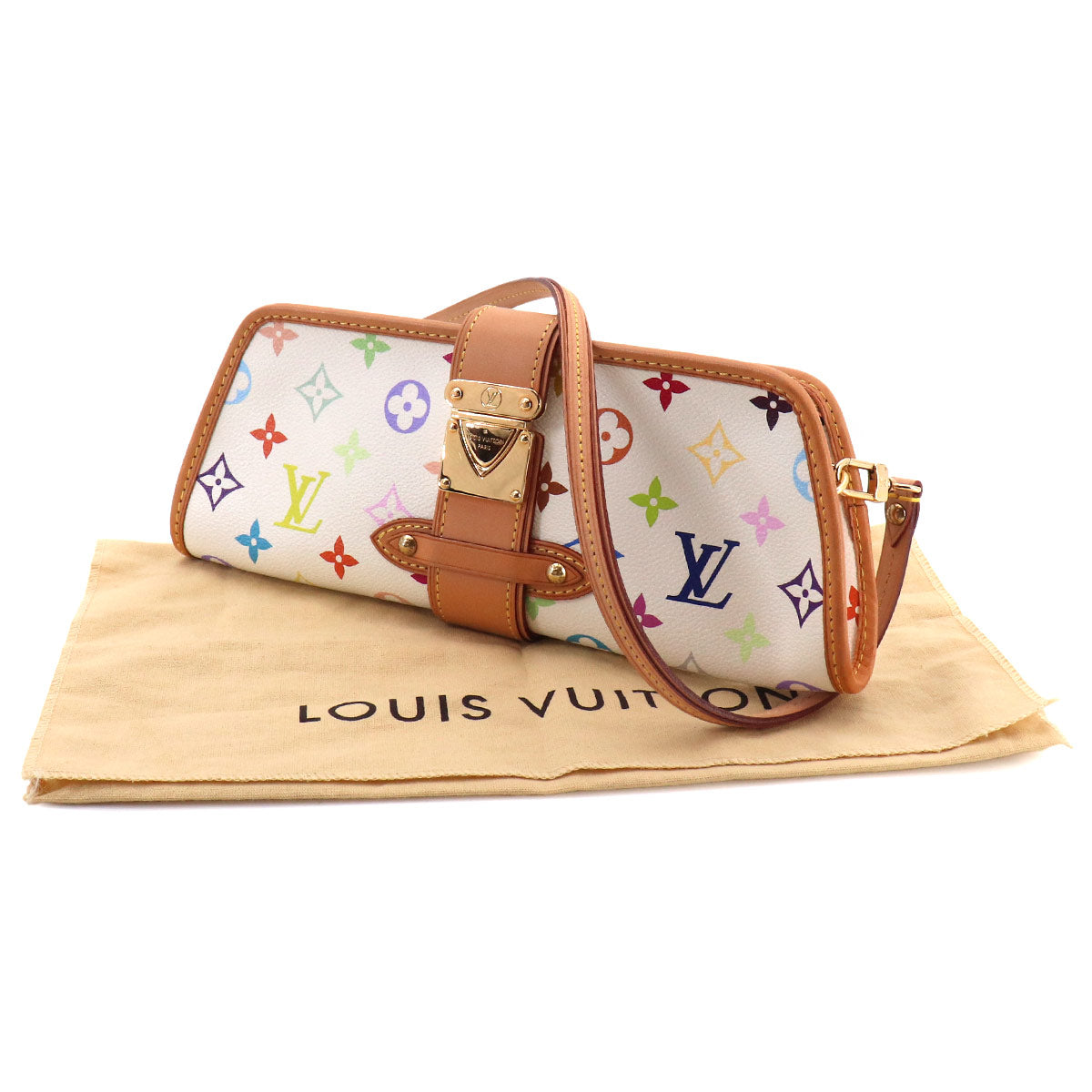 Monogram Multicolor Shirley Shoulder Clutch Bag M40049