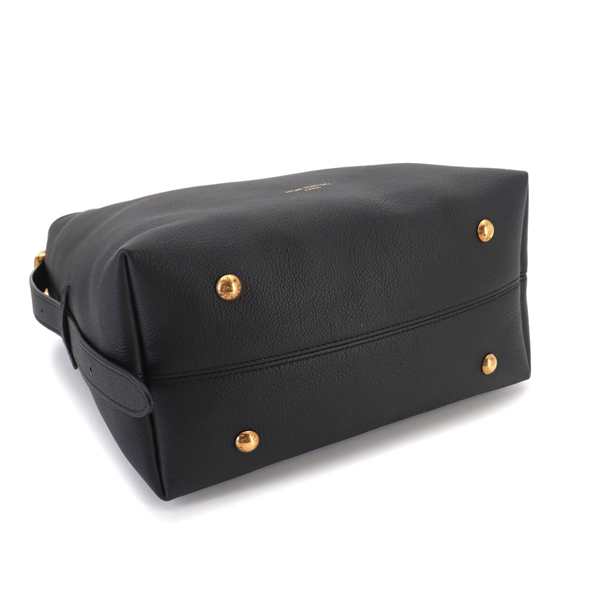 Low Key Hobo MM Shoulder Bag Leather Noir M24856