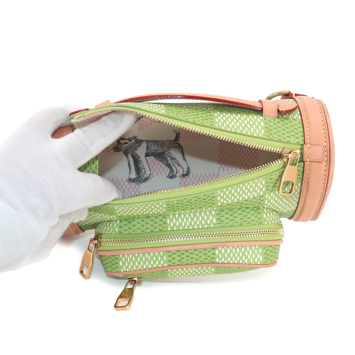 Damier golf Golf Mini Shoulder Bag Green N40635 Purse