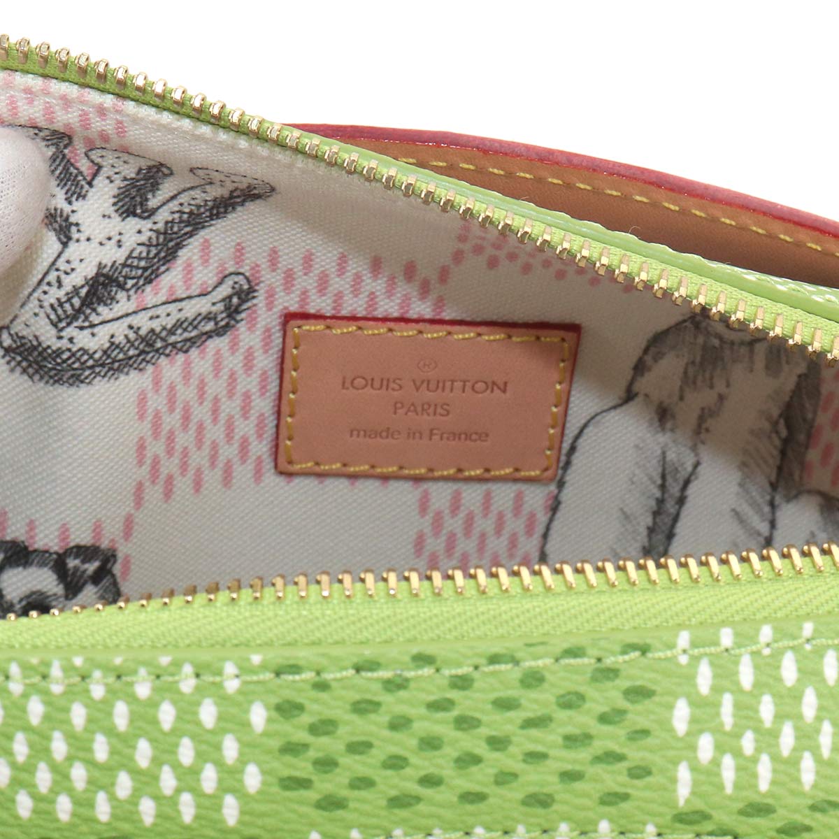 Damier golf Golf Mini Shoulder Bag Green N40635 Purse