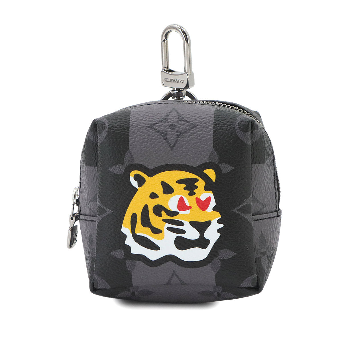 Monogram Eclipse LV Made Squared Pouch Bag Charm MP3224