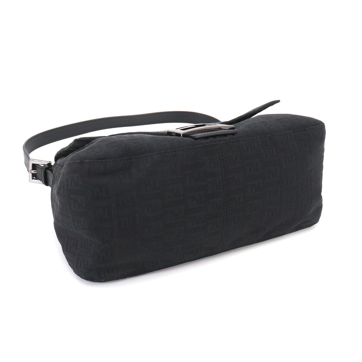 Zucchino Mamma Baguette Shoulder Bag Canvas Black 8BR001