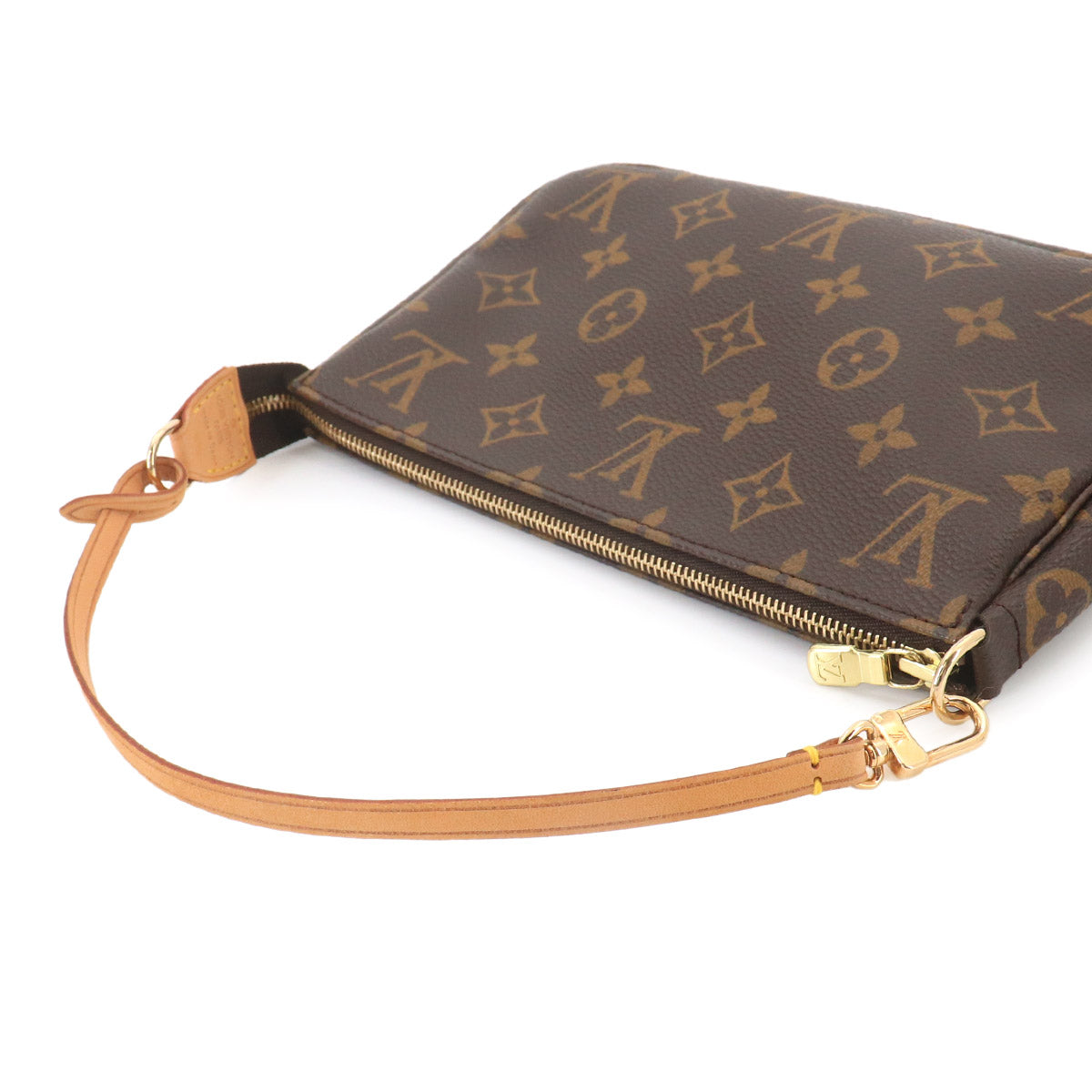 Monogram Pochette Accessoires Hand Bag Pouch Brown M51980