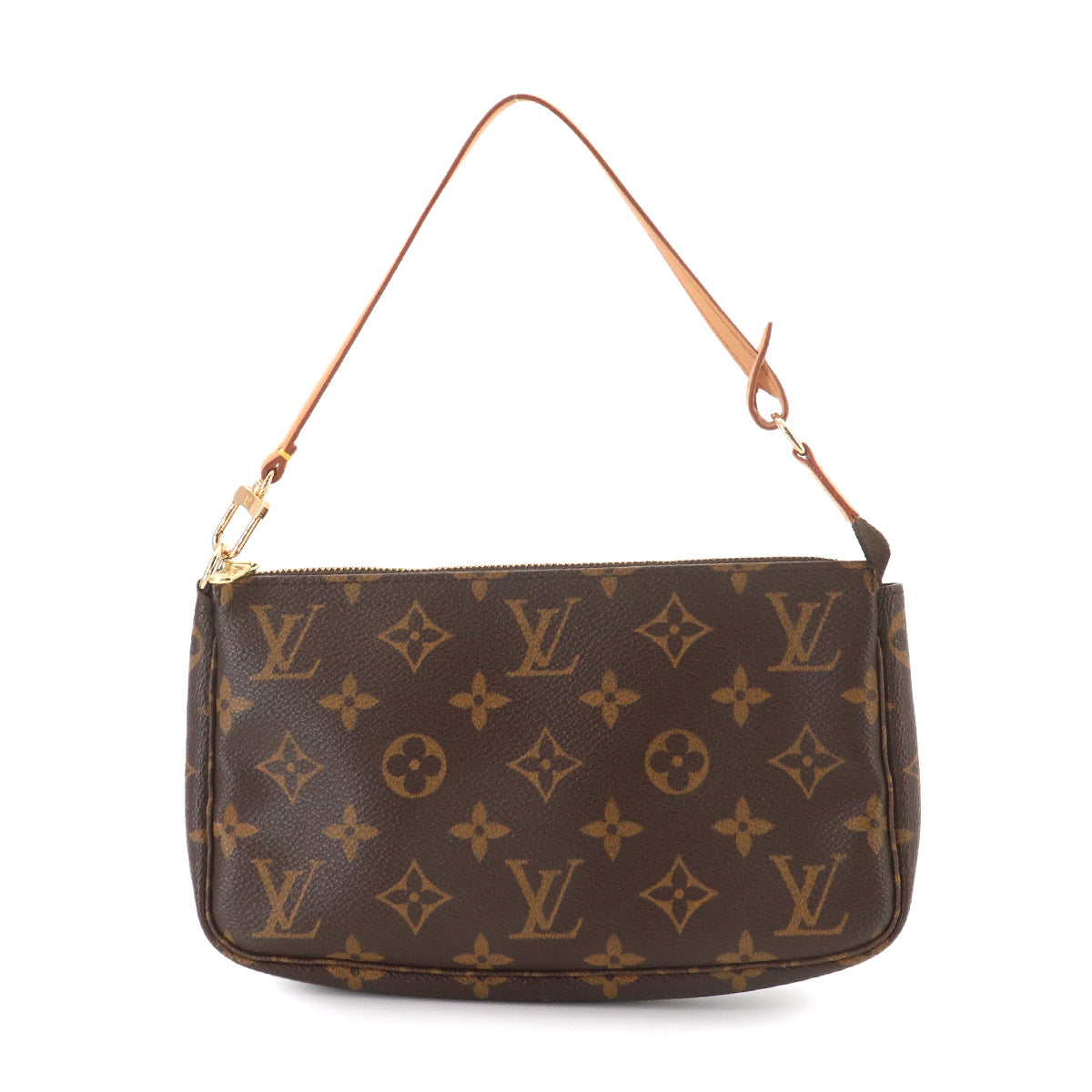 Monogram Pochette Accessoires Hand Bag Pouch Brown M51980