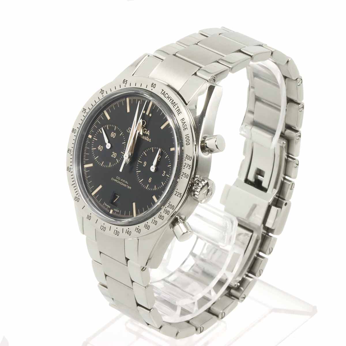 Speedmaster 57 331 10 42 51 01 002 Date Crhronograph black Dial