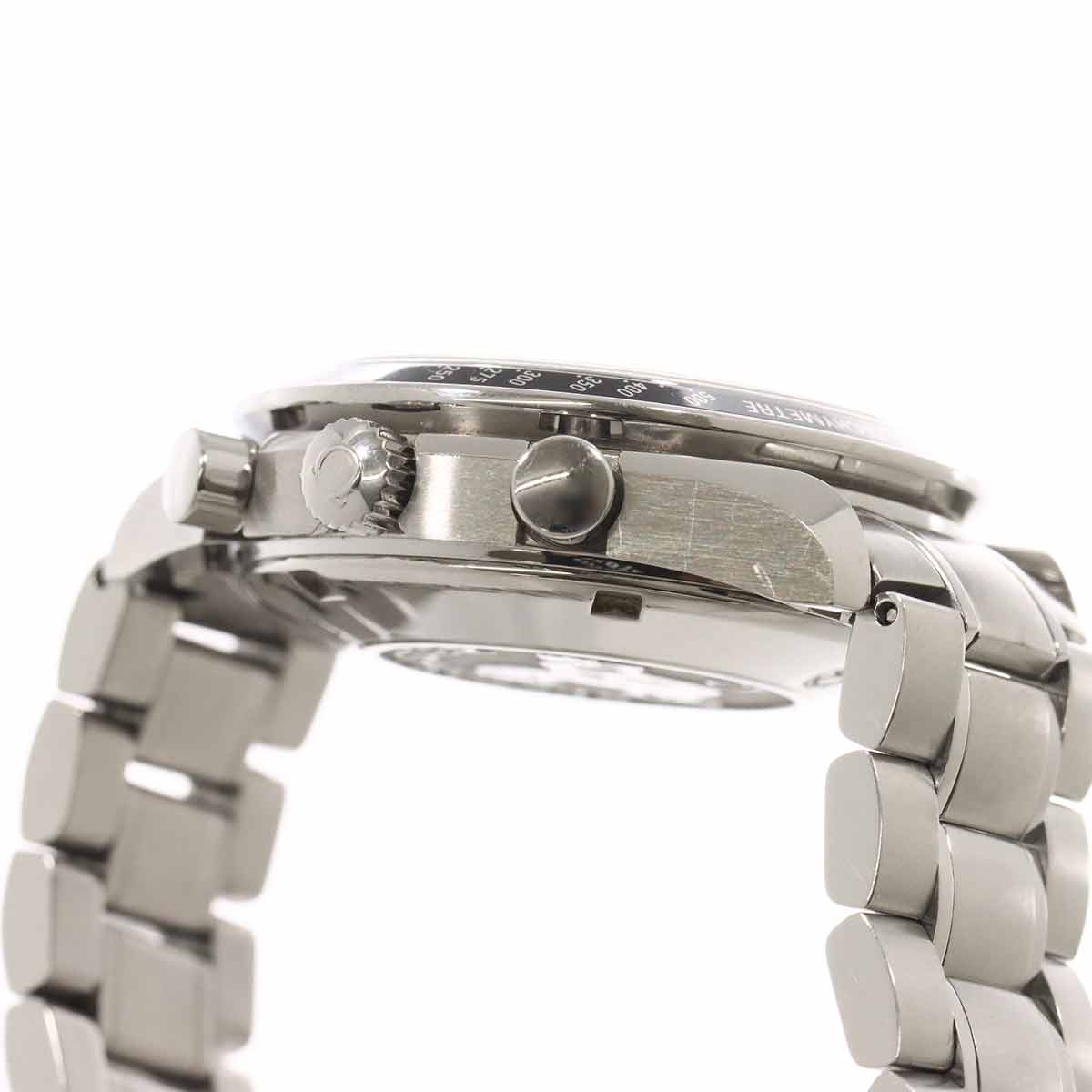 Speedmaster Date 3210.52 Chronograph Black Red Dial Mens Watch