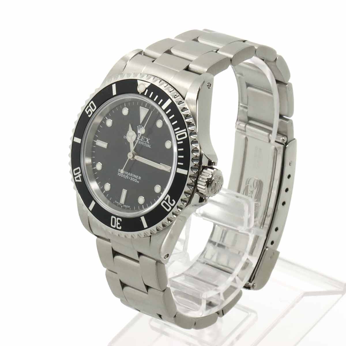 Submariner No Date 14060M Serial Y Black Dial Mens Watch