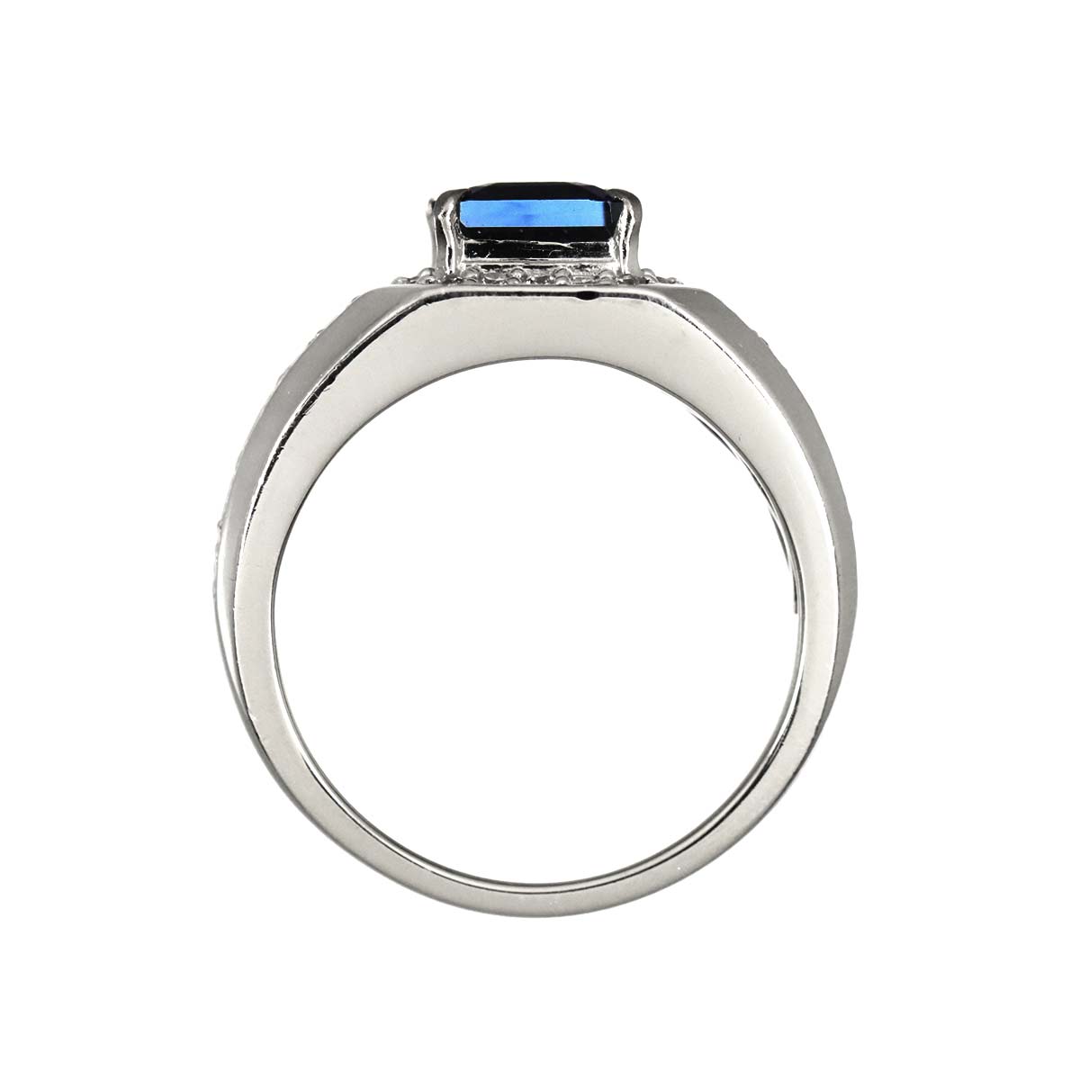 Tanzanite 2.02ct Diamond 0.60ct Ring Pt Platinum size8.25(US)