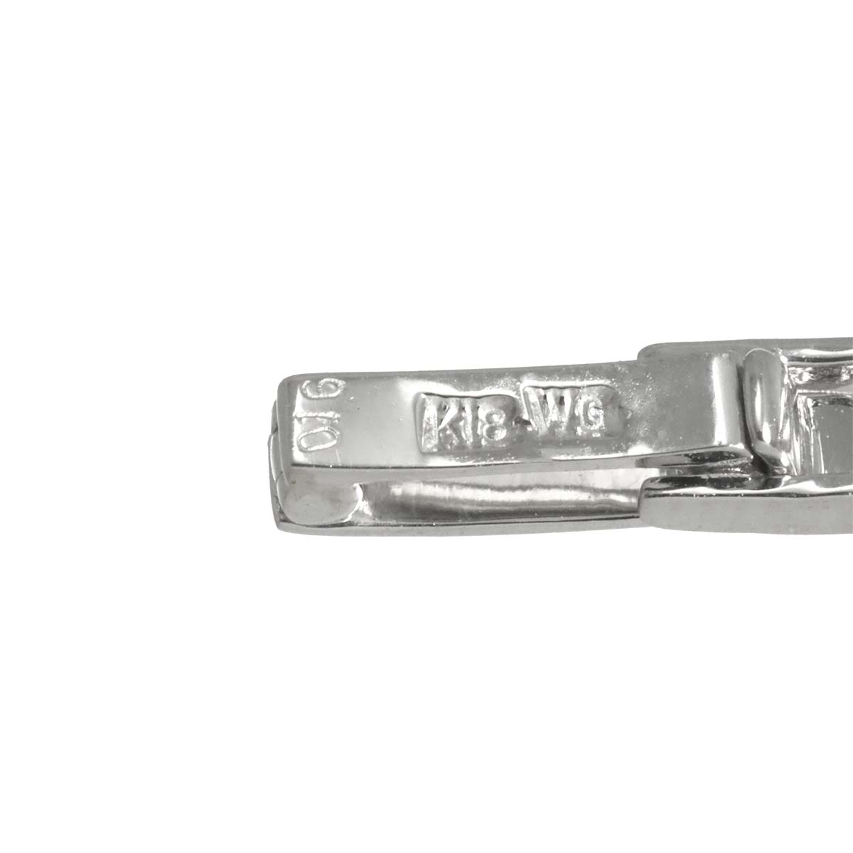 Diamond 0.16ct Bracelet 18K K18 WG White Gold 750