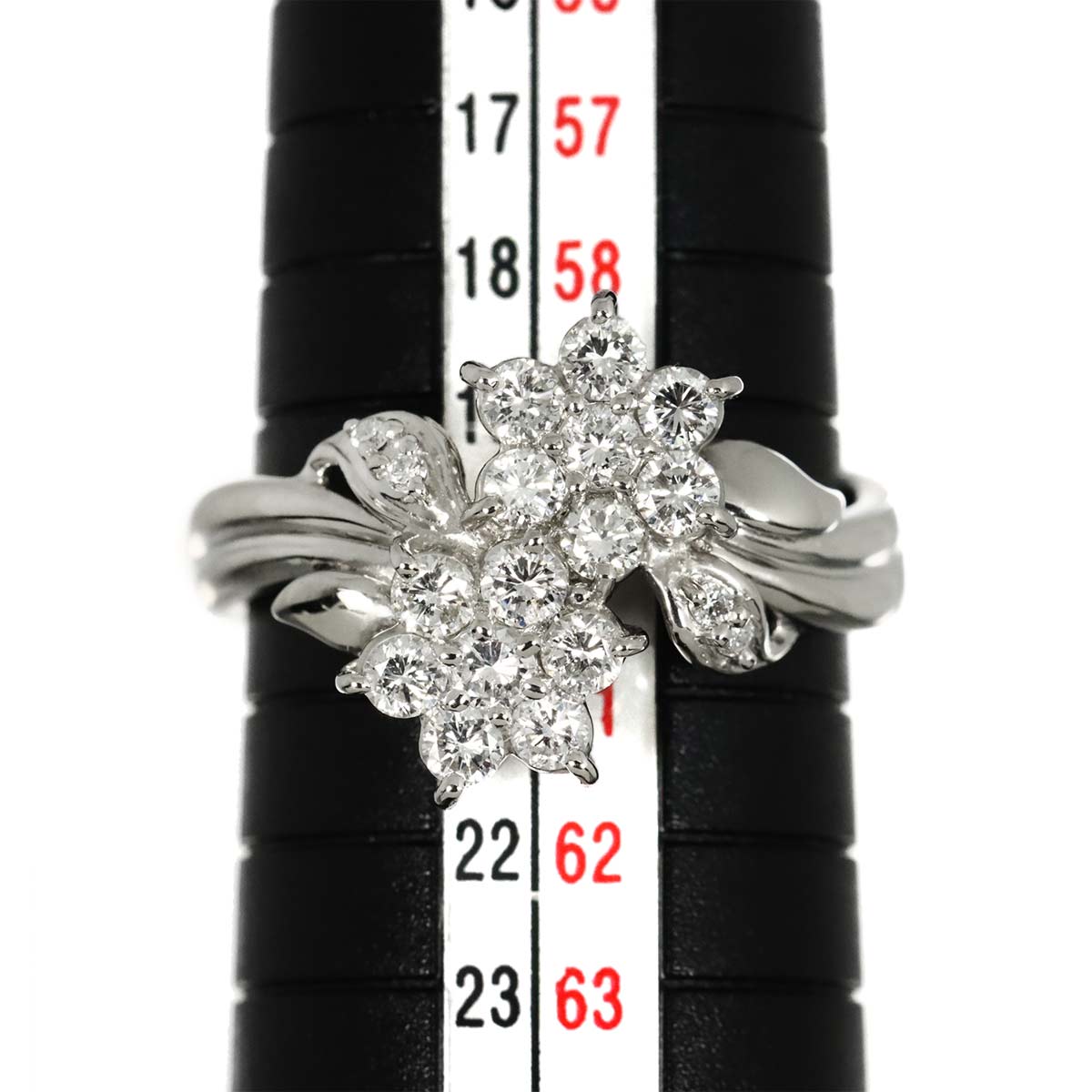 Diamond 1.01ct Ring Pt Platinum size9(US)