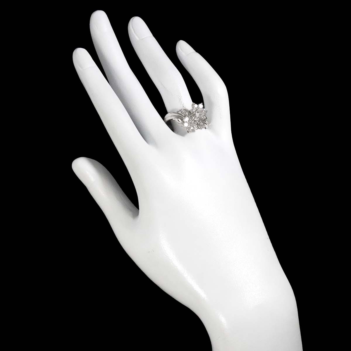 Diamond 1.01ct Ring Pt Platinum size9(US)