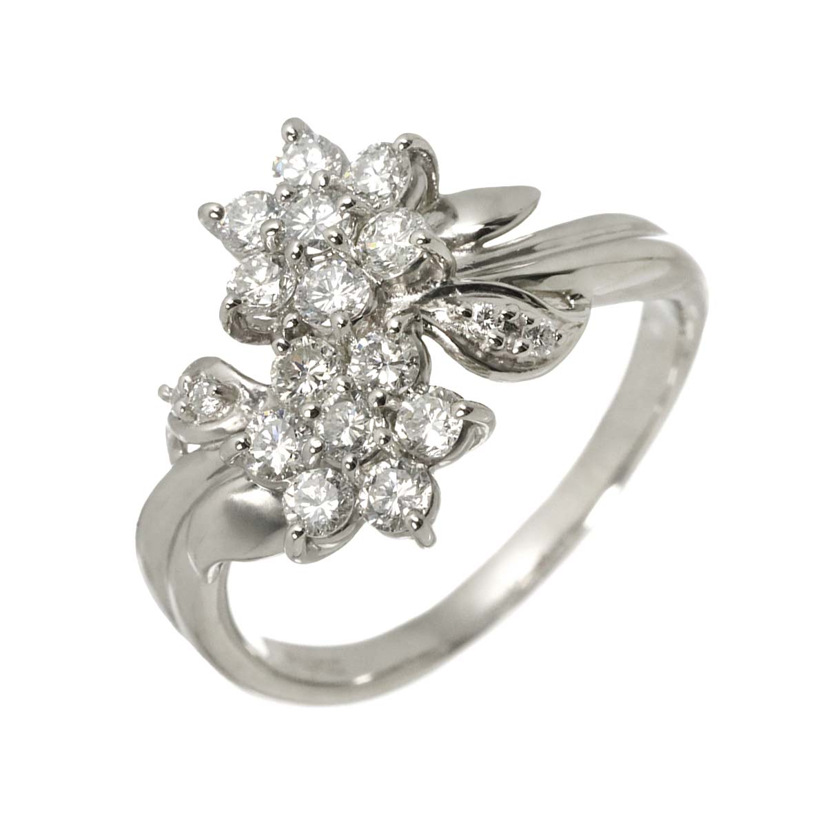 Diamond 1.01ct Ring Pt Platinum size9(US)