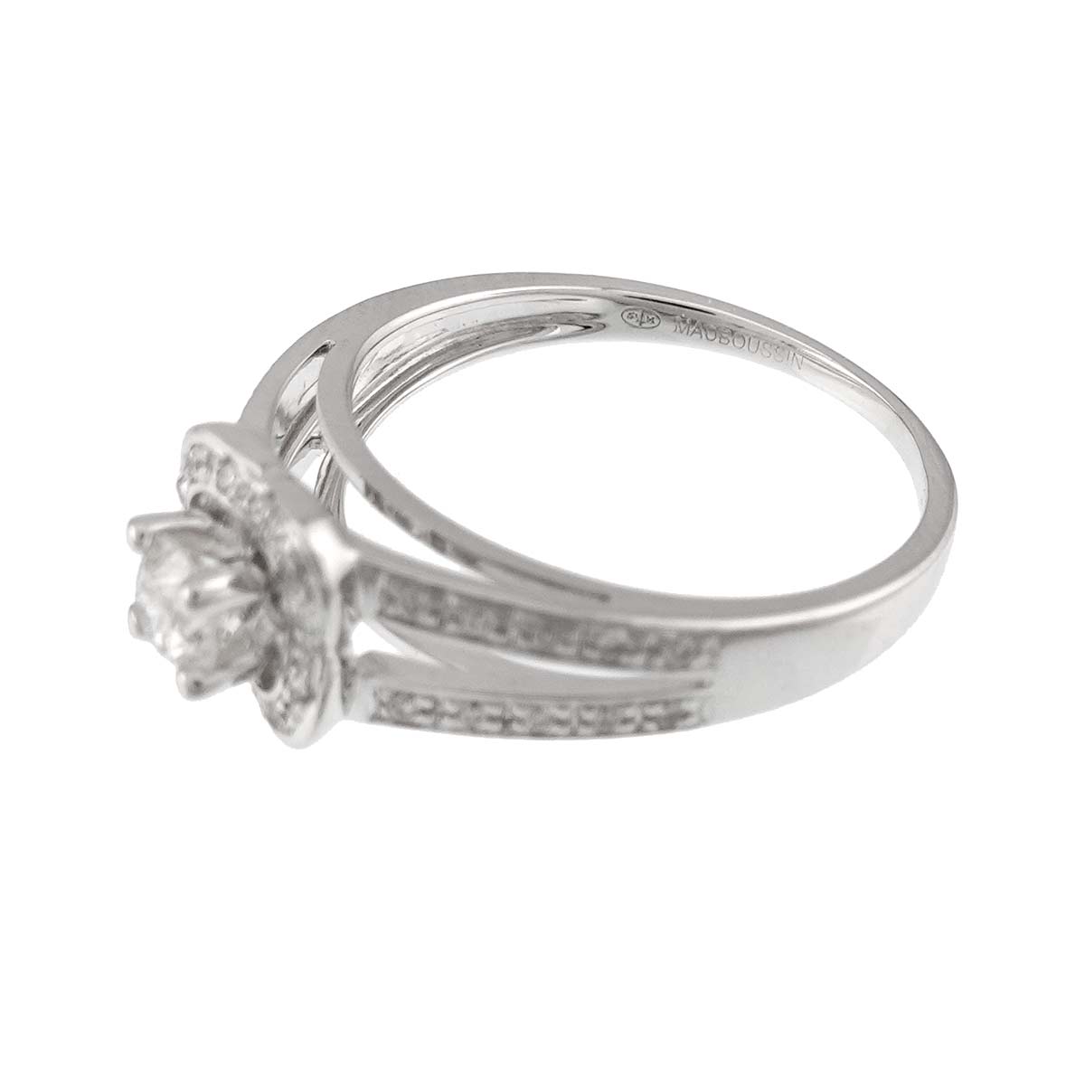 chance of Love Diamond Ring 18K WG 750 size4(US)