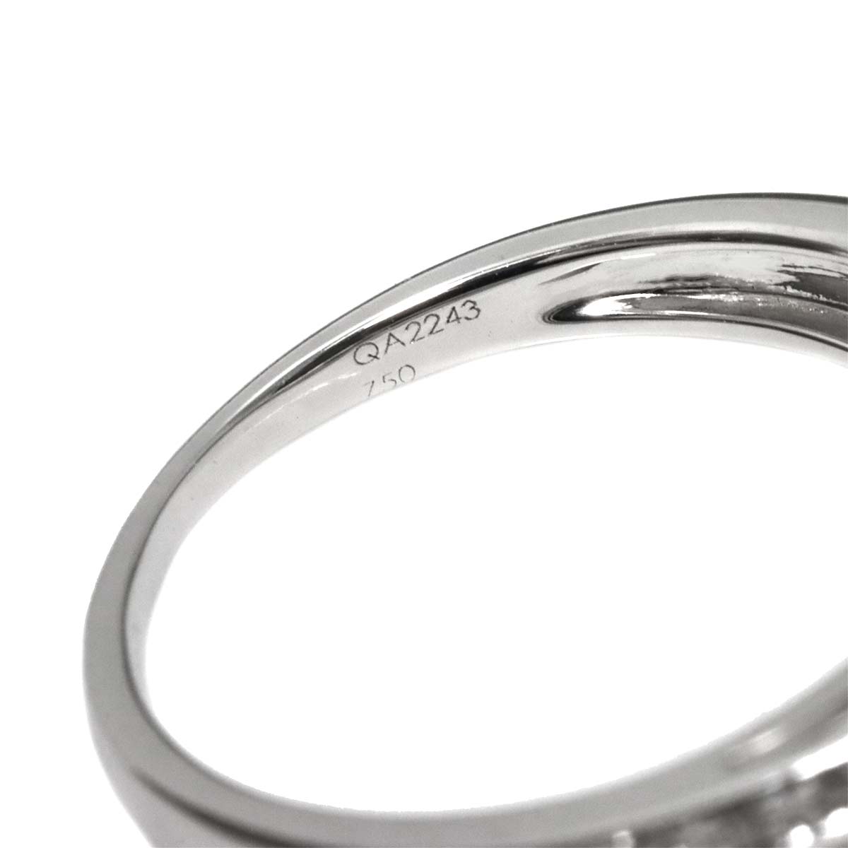 chance of Love Diamond Ring 18K WG 750 size4(US)