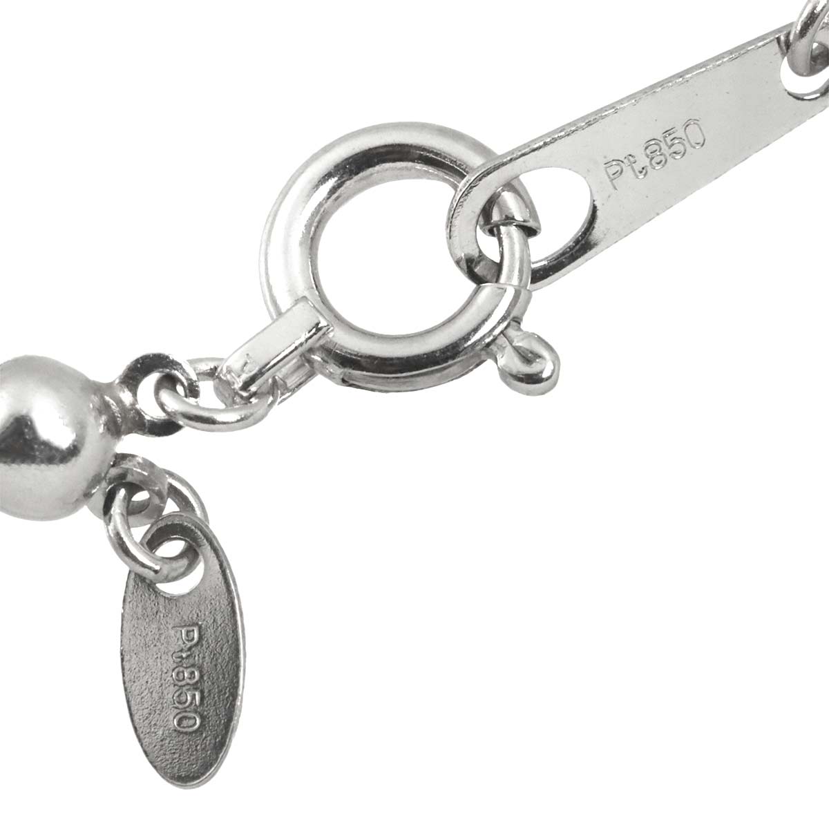 Diamond 0.813ct VLB/SI2 0.05ct Necklace Pt