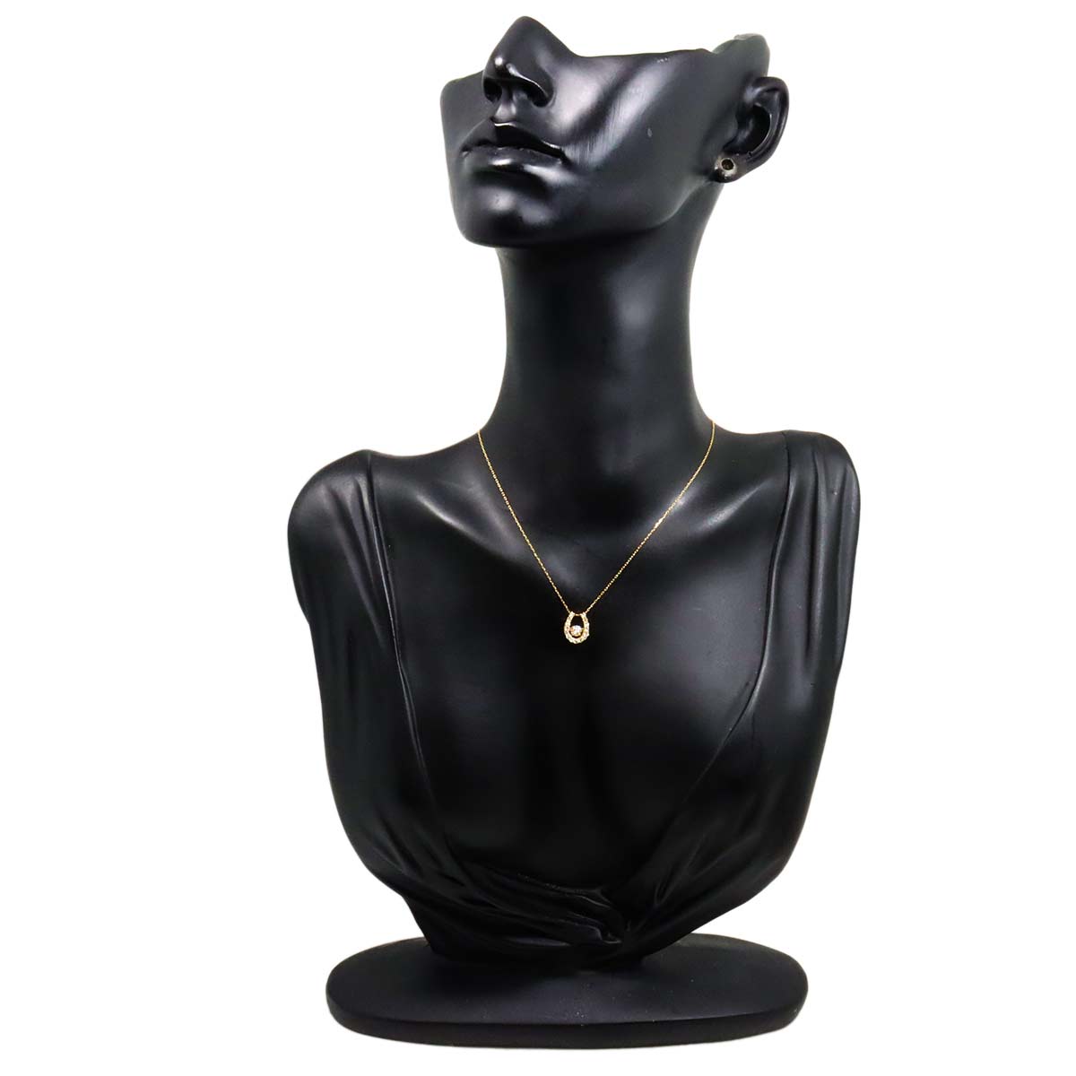 Diamond 0.30ct Necklace 18K YG Yellow Gold 750
