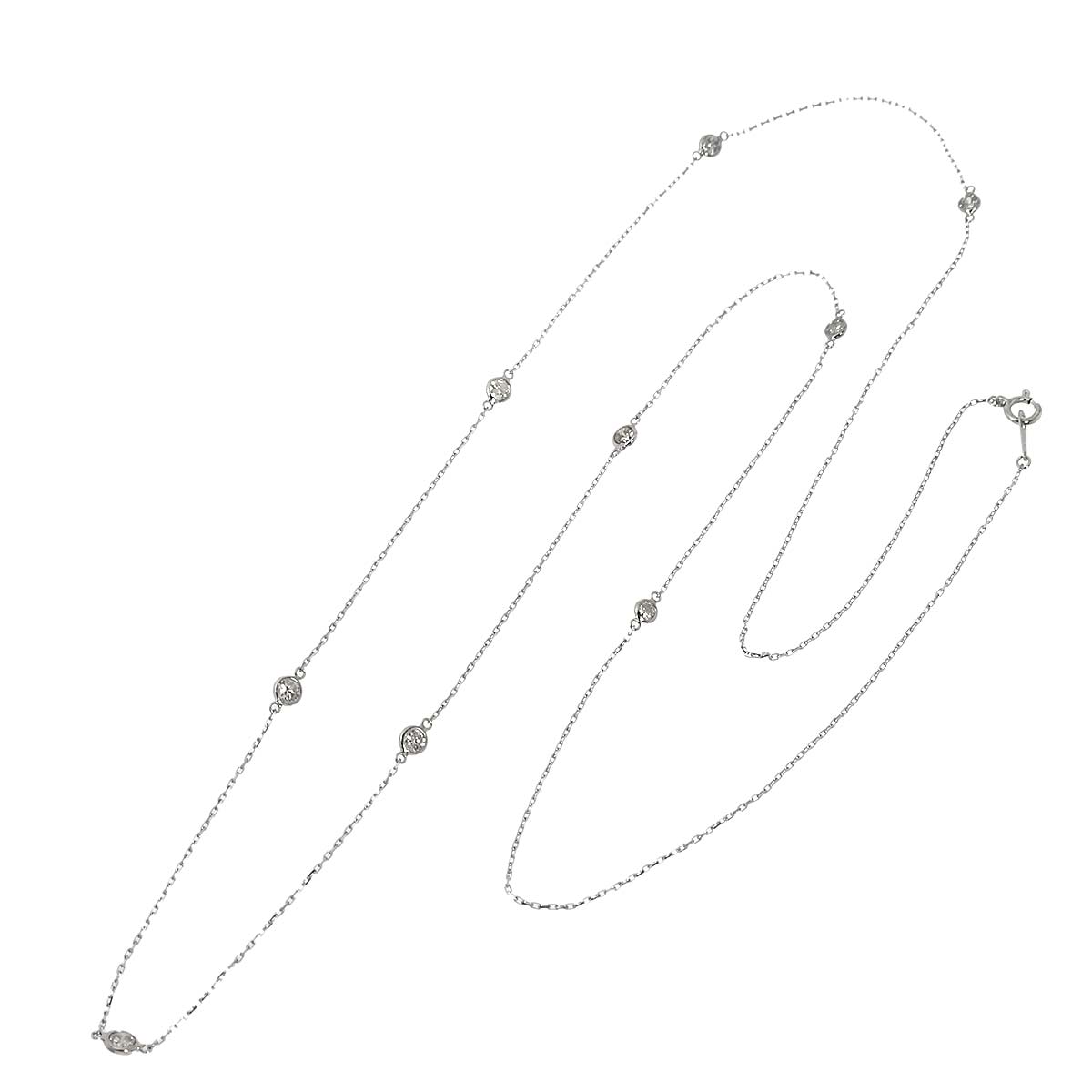 Diamond 1.00ct Necklace Pt Platinum