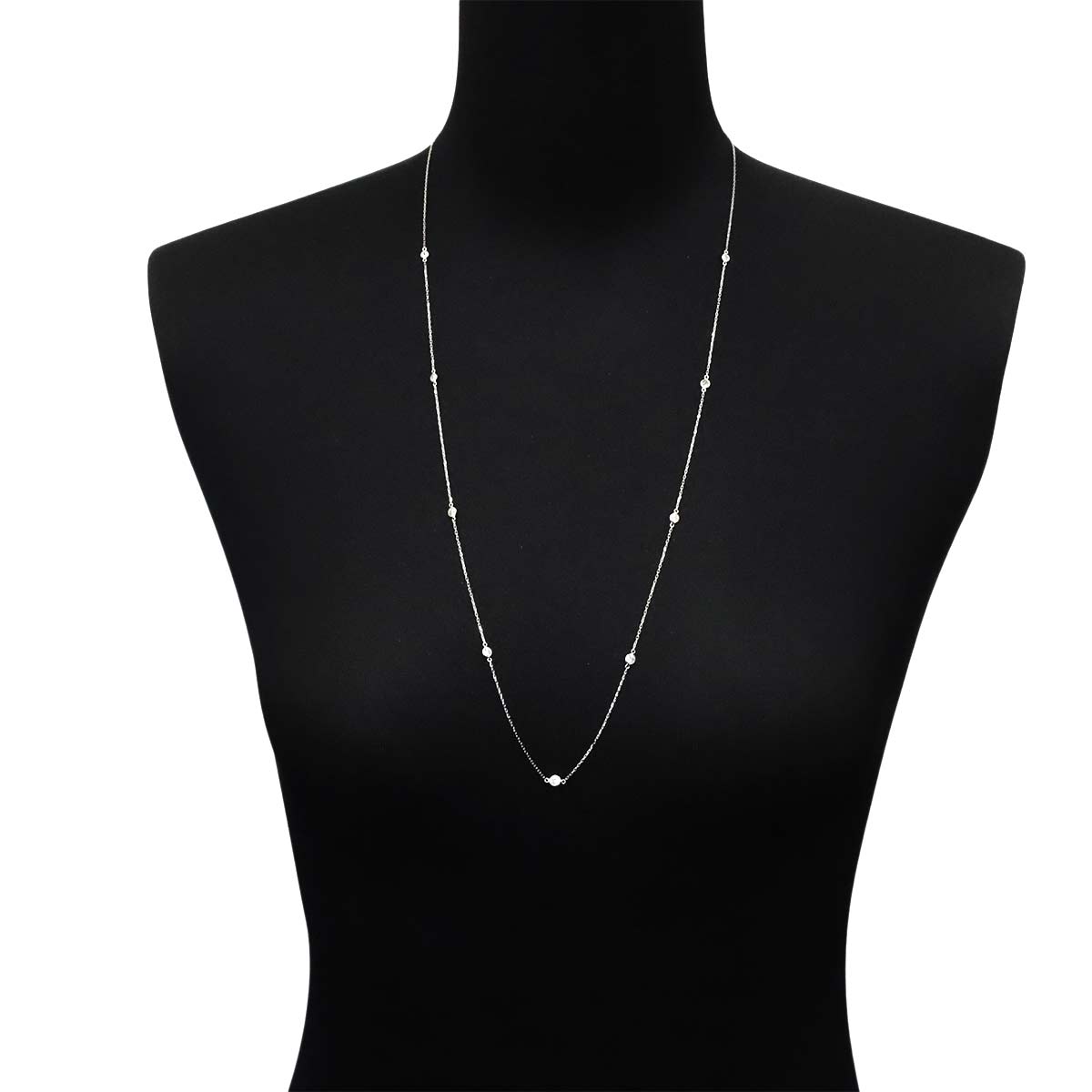 Diamond 1.00ct Necklace Pt Platinum