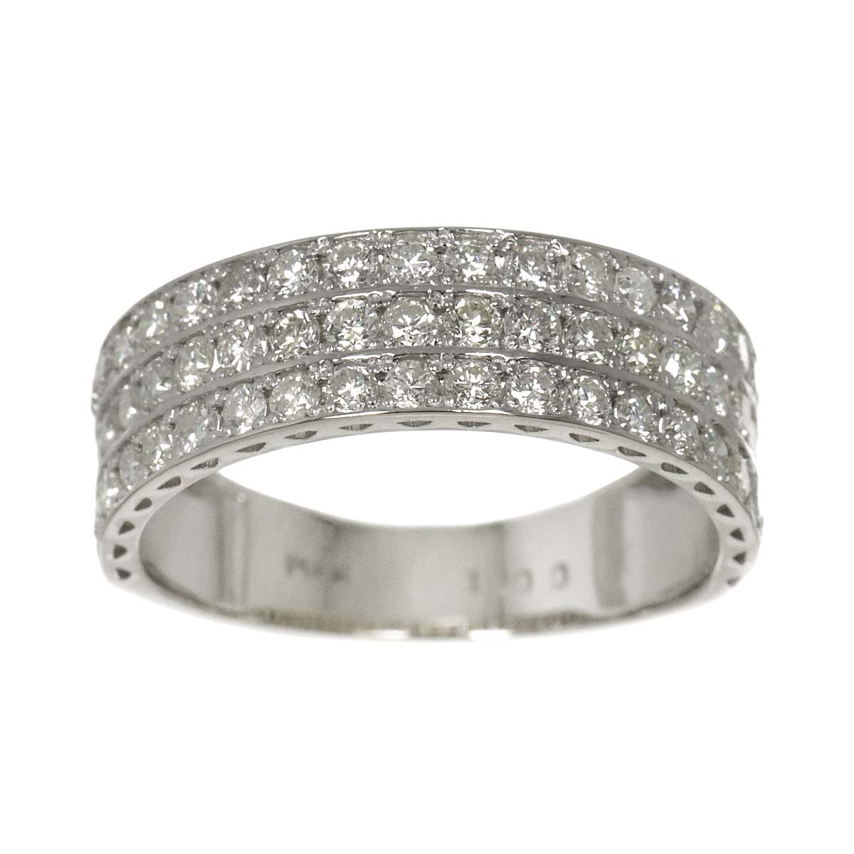 Diamond 1.00ct Ring Pt Platinum size6(US)