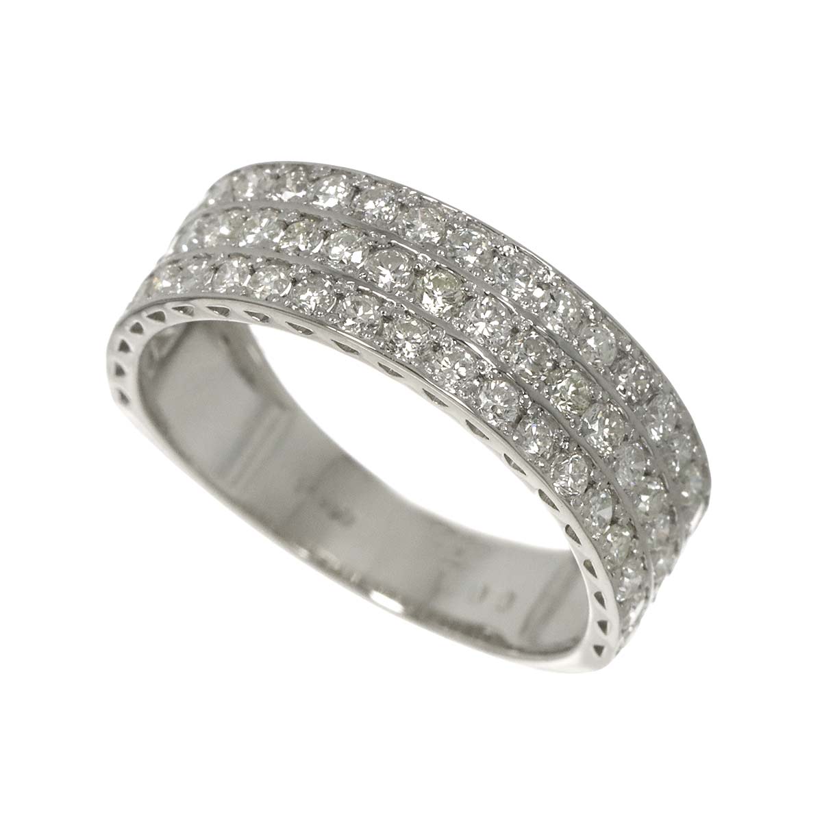 Diamond 1.00ct Ring Pt Platinum size6(US)