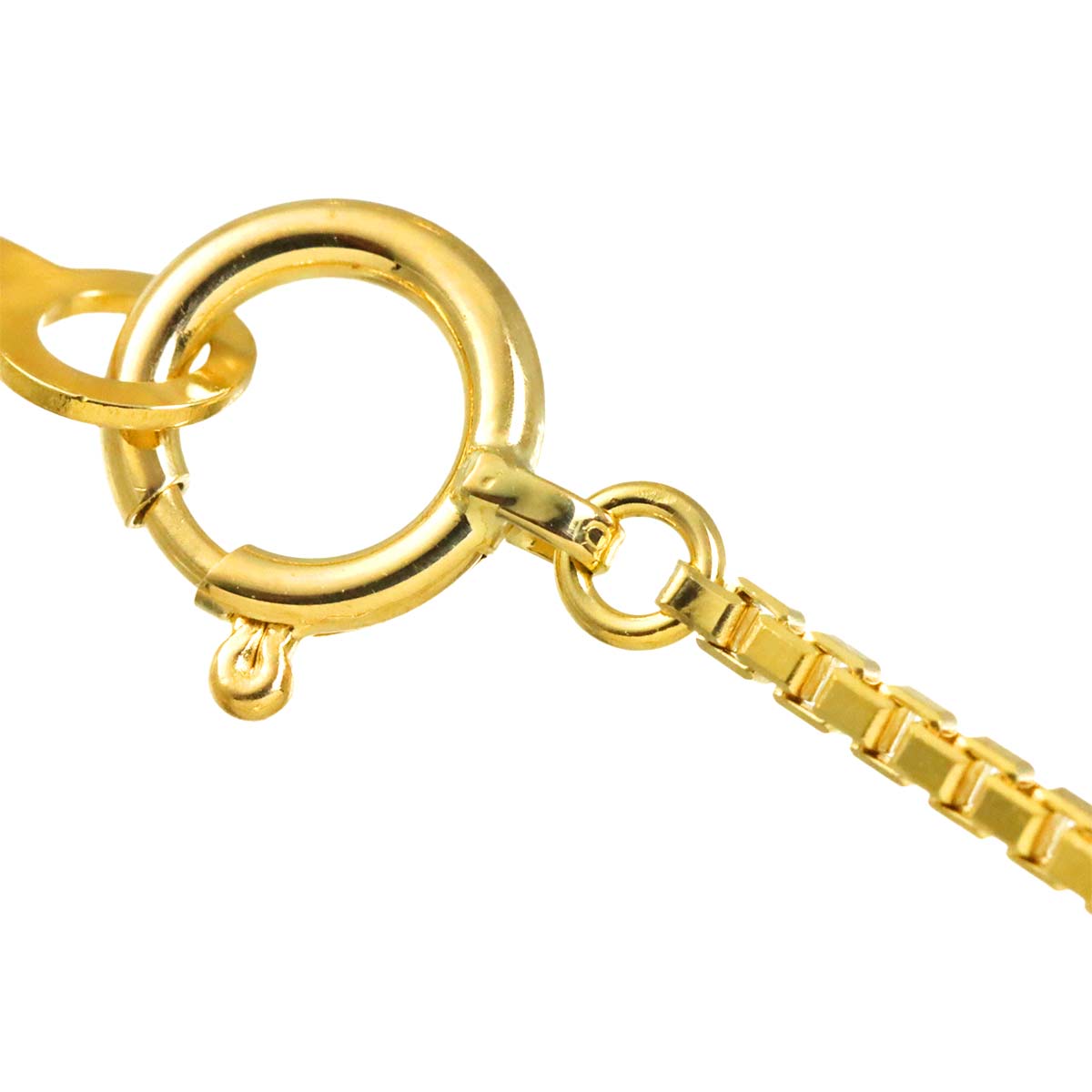 Diamond 1.009ct Necklace 18K Yellow Gold 750