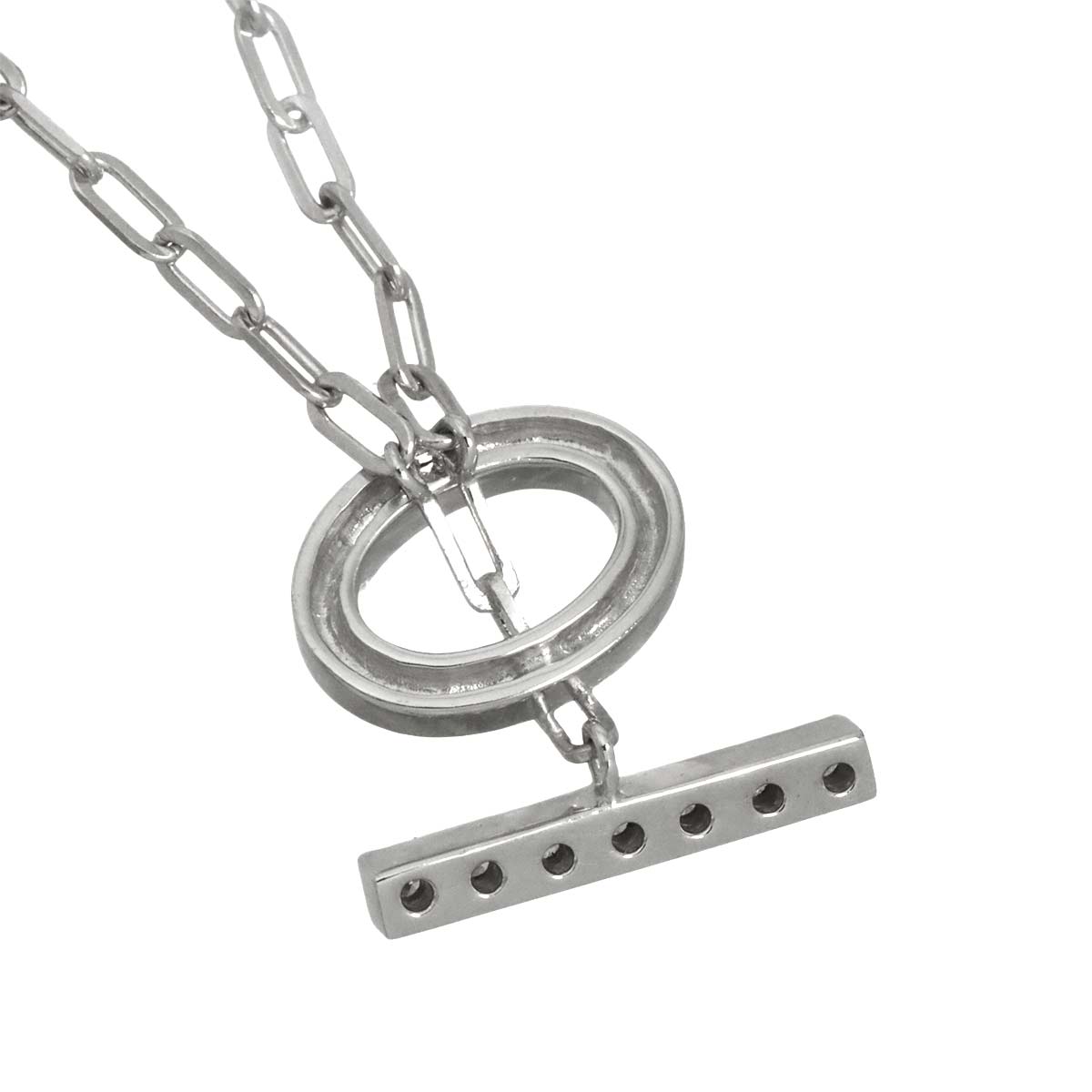 Diamond 0.26ct Necklace 18K WG White Gold 750