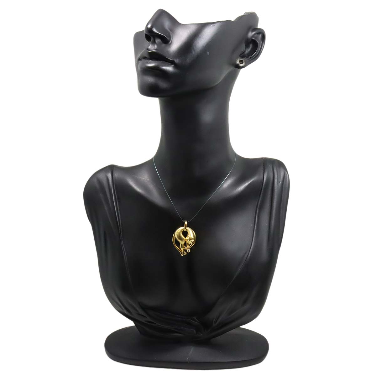 Diamond 0.05ct Pendant 18K YG Yellow Gold 750