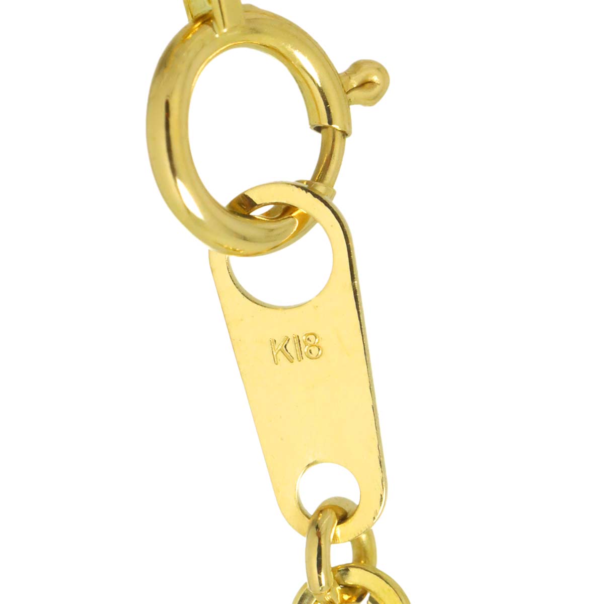 Diamond 0.42ct Necklace 18K YG Yellow Gold 750