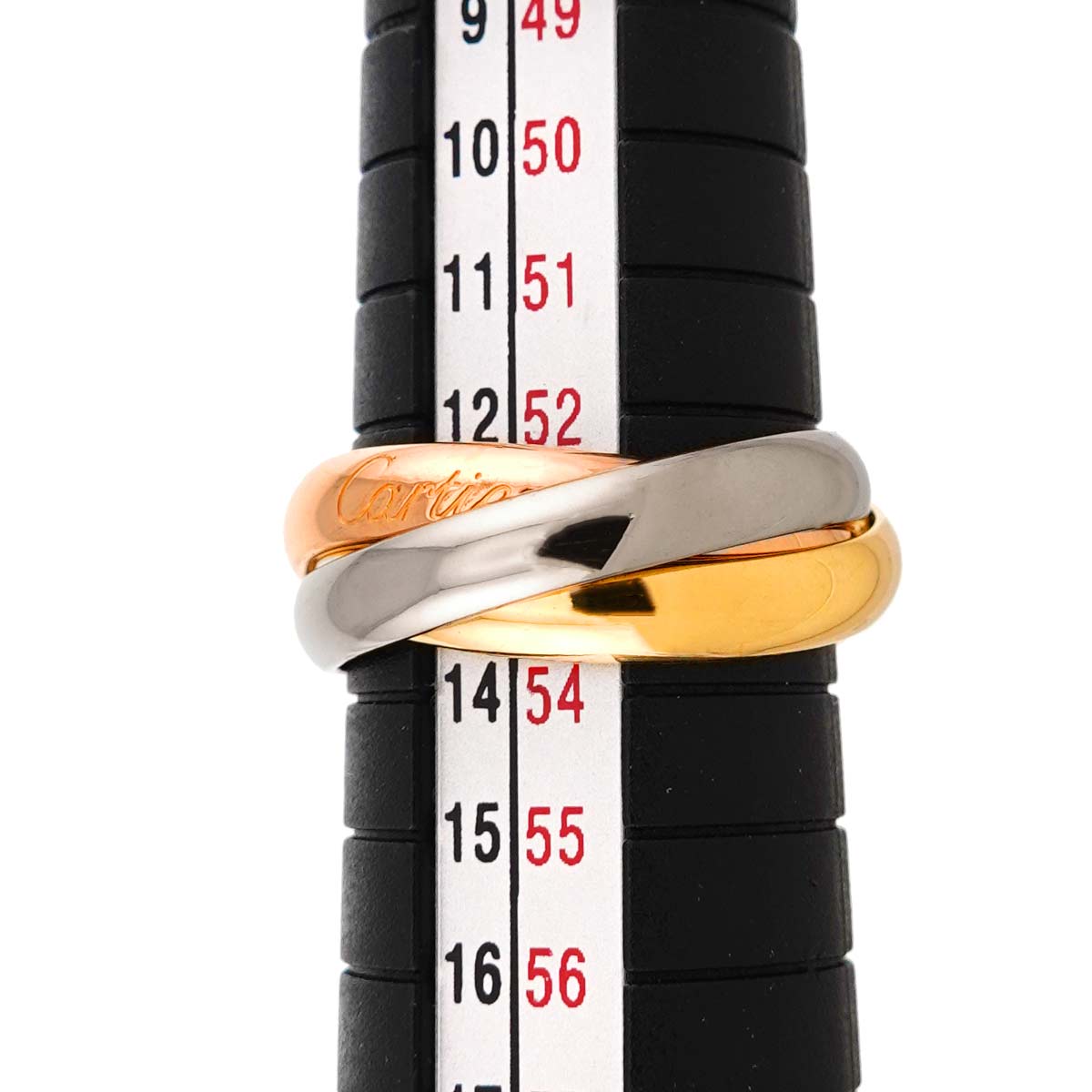 Trinity MM Ring 18K YG WG PG 750 Size53 6-6.25(US)