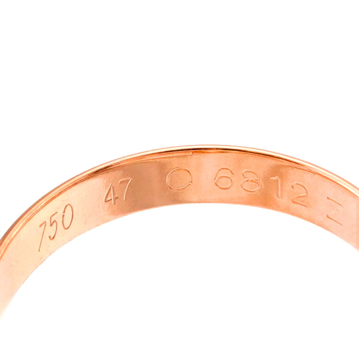 Trinity MM Ring 18K YG WG PG 750 Size47 4(US)