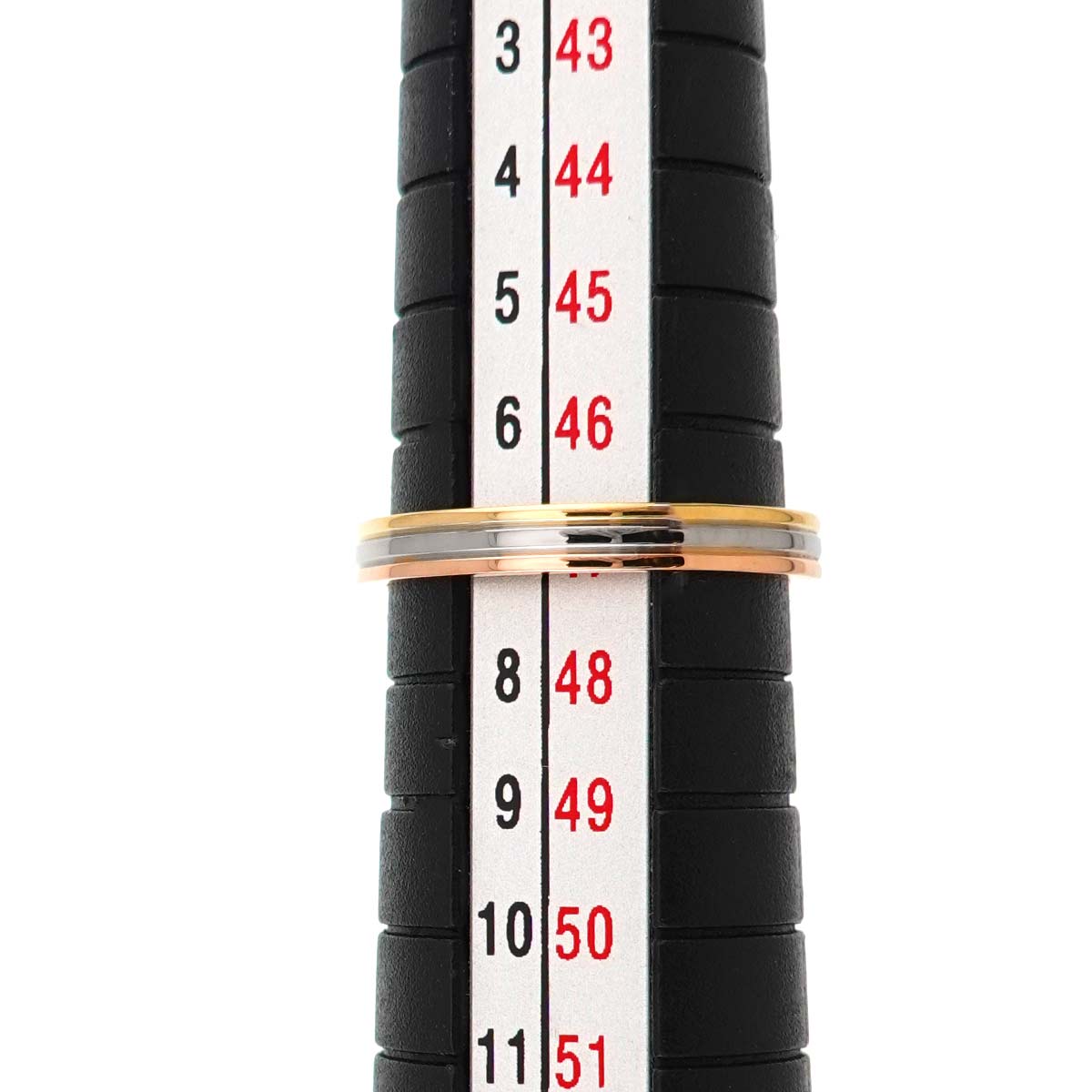 Vendome Ring 18K YG WG PG 750 size47 4(US)