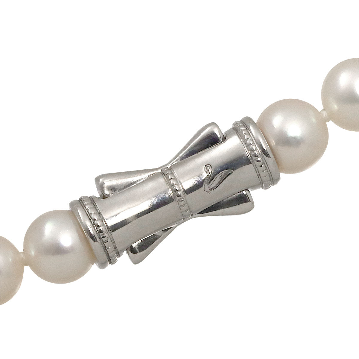 TASAKI Akoya Pearl 6.9-6.4mm SV 925 Necklace Earrings