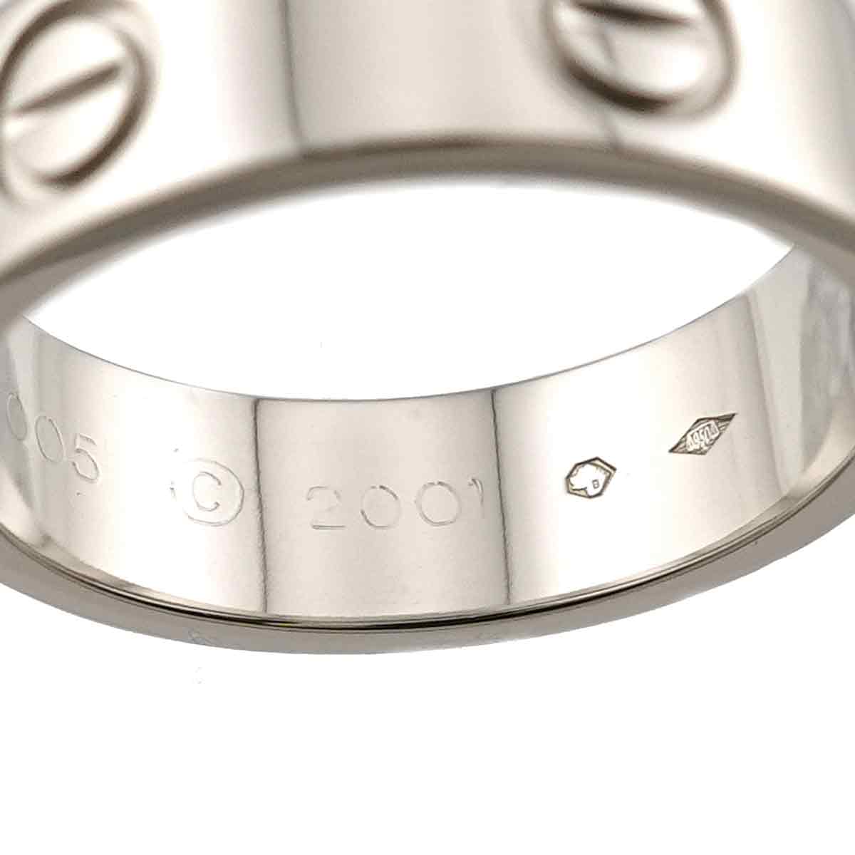 Love Ring Platinum Size53 6(US)