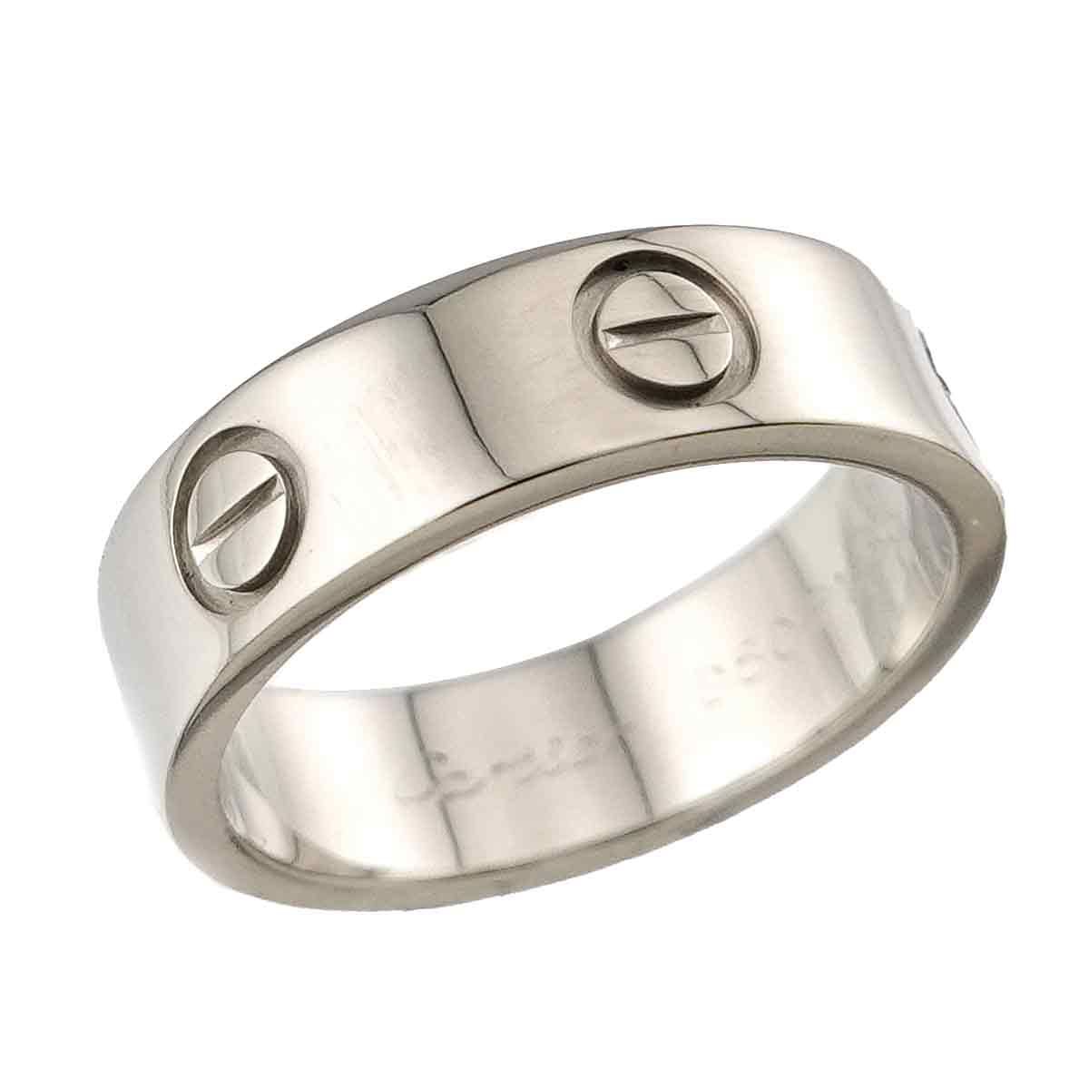 Love Ring Platinum Size53 6(US)