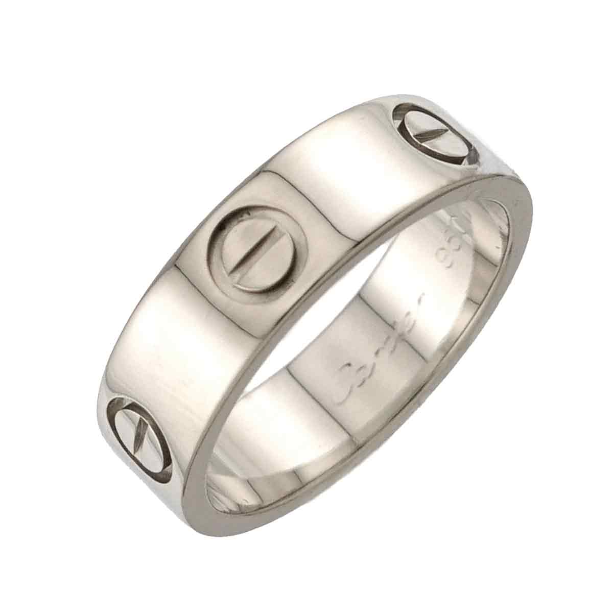 Love Ring Platinum Size53 6(US)