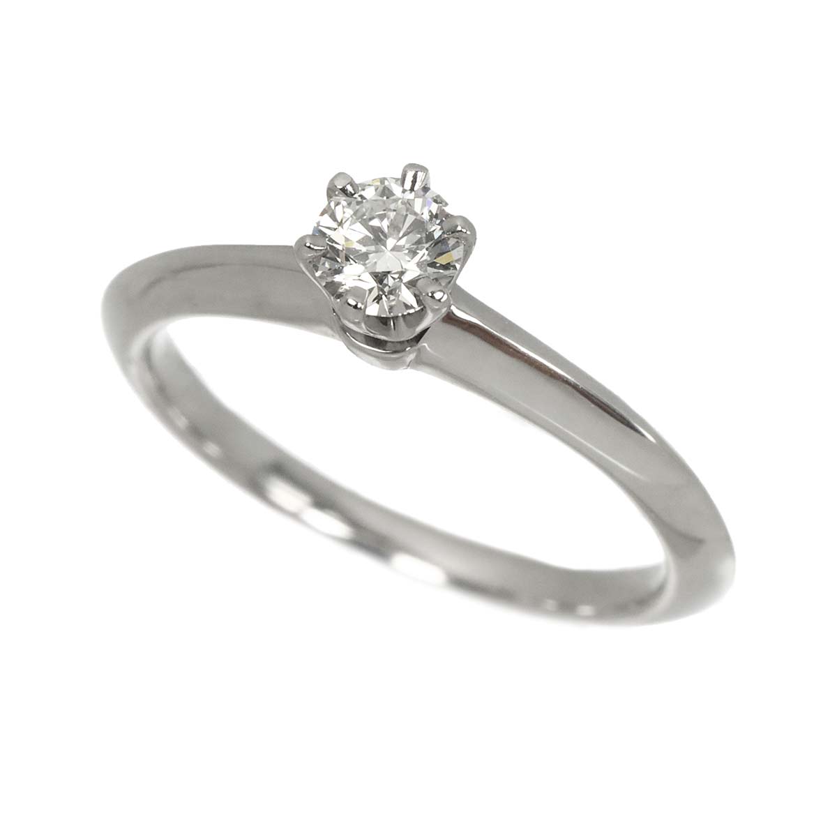 Diamond 0.25ct Ring Platinum Size4.5(US)
