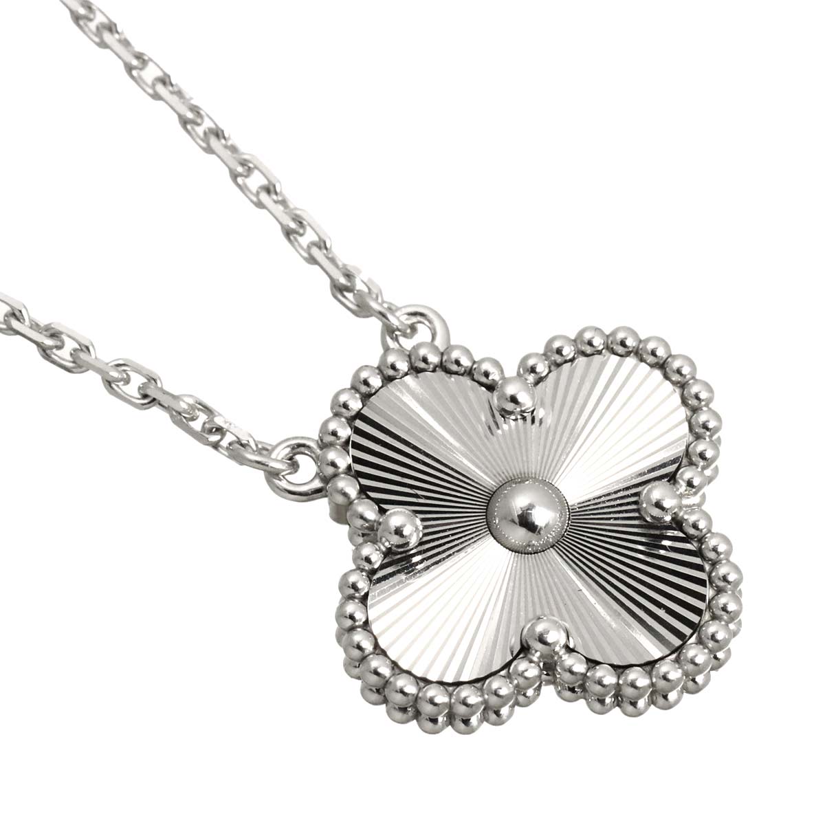 Vintage Alhambra Necklace 18K WG 750