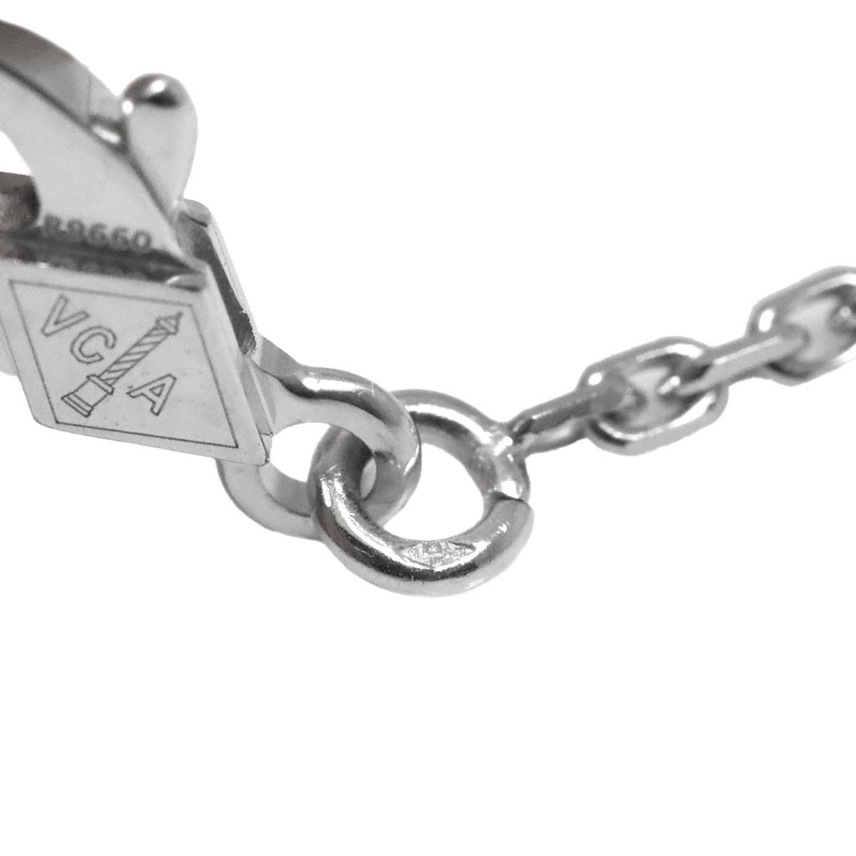 Vintage Alhambra Necklace 18K WG 750