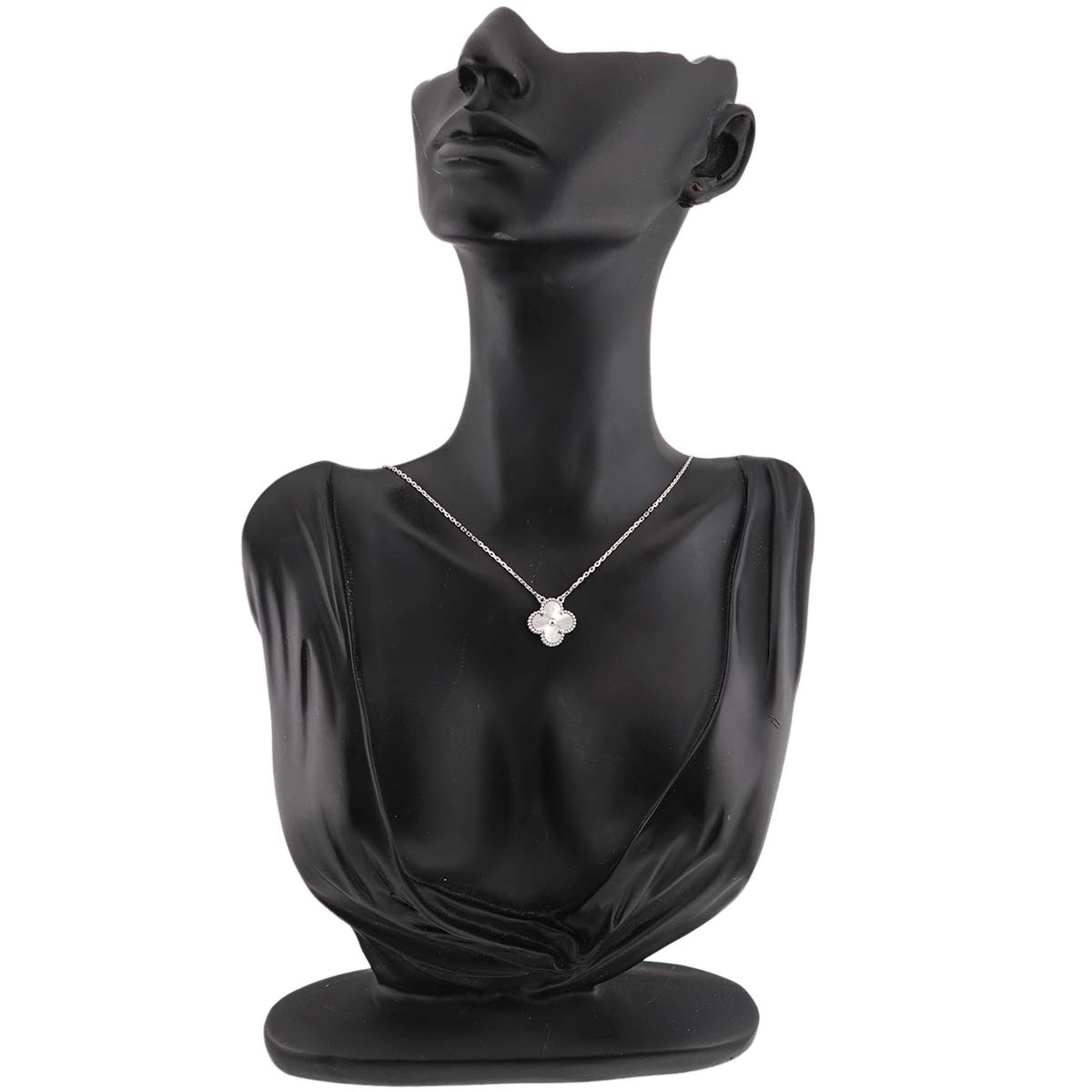 Vintage Alhambra Necklace 18K WG 750