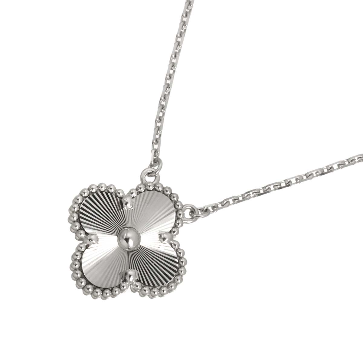 Vintage Alhambra Necklace 18K WG 750