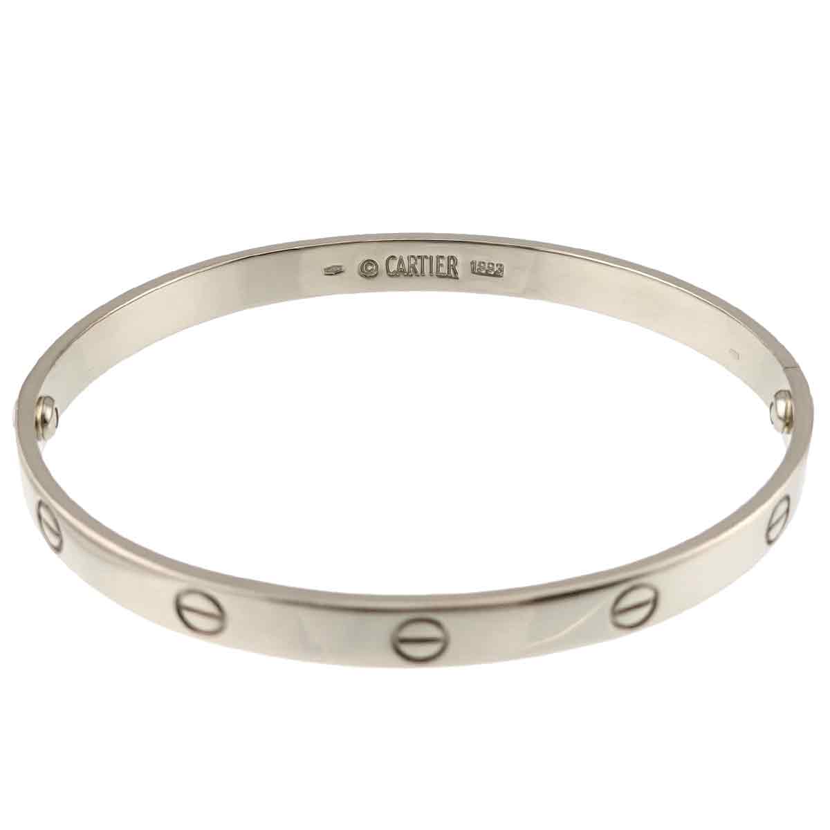 Love Bracelet Bangle 18K WG 750 Size20