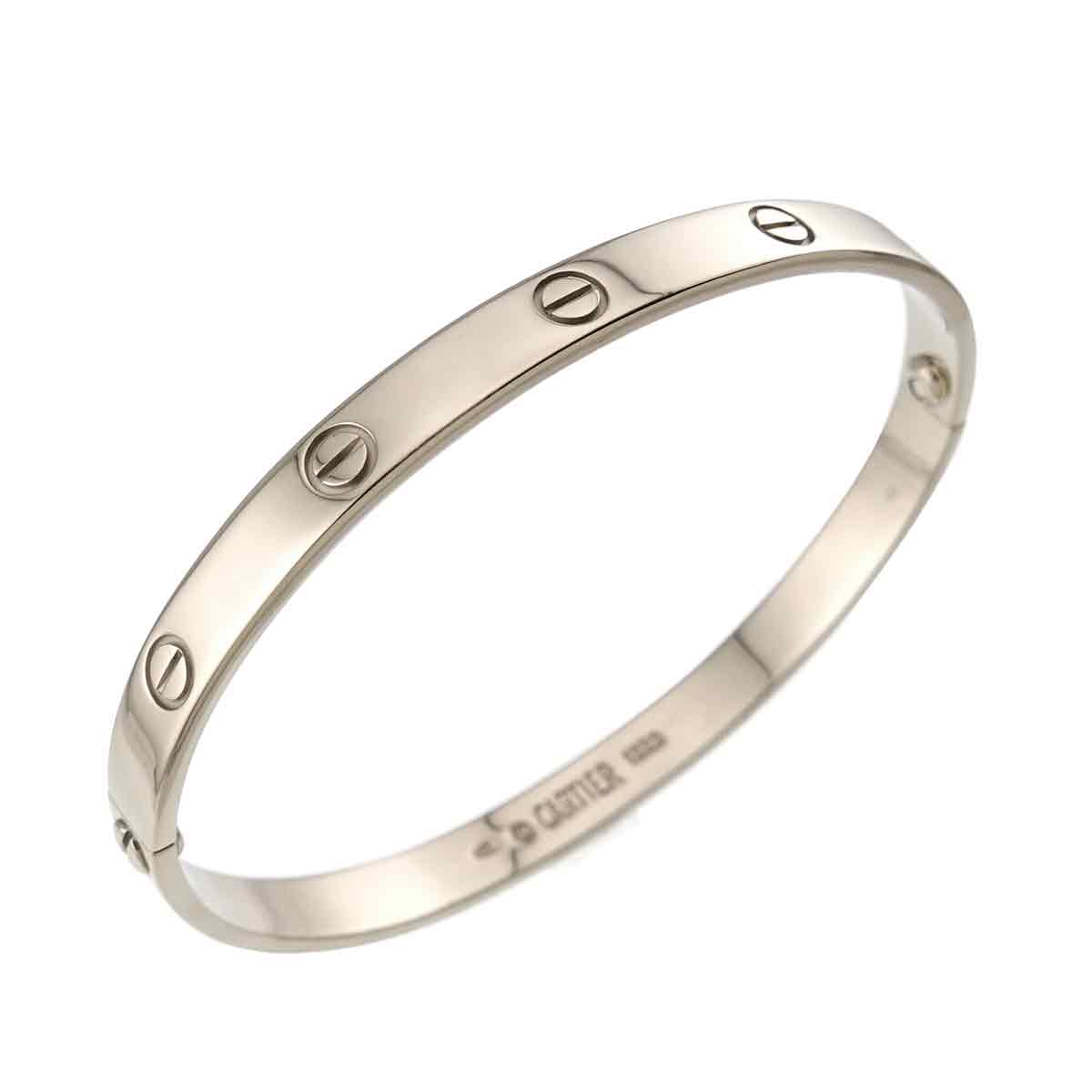 Love Bracelet Bangle 18K WG 750 Size20