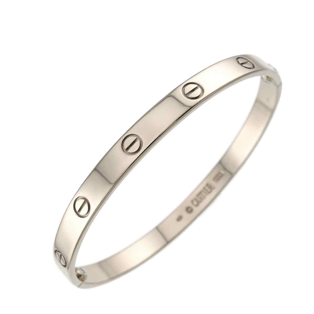 Love Bracelet Bangle 18K WG 750 Size20