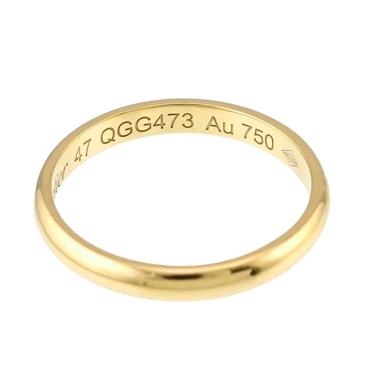 1895 Classic Band Ring 18K YG 750 size47 4(US)