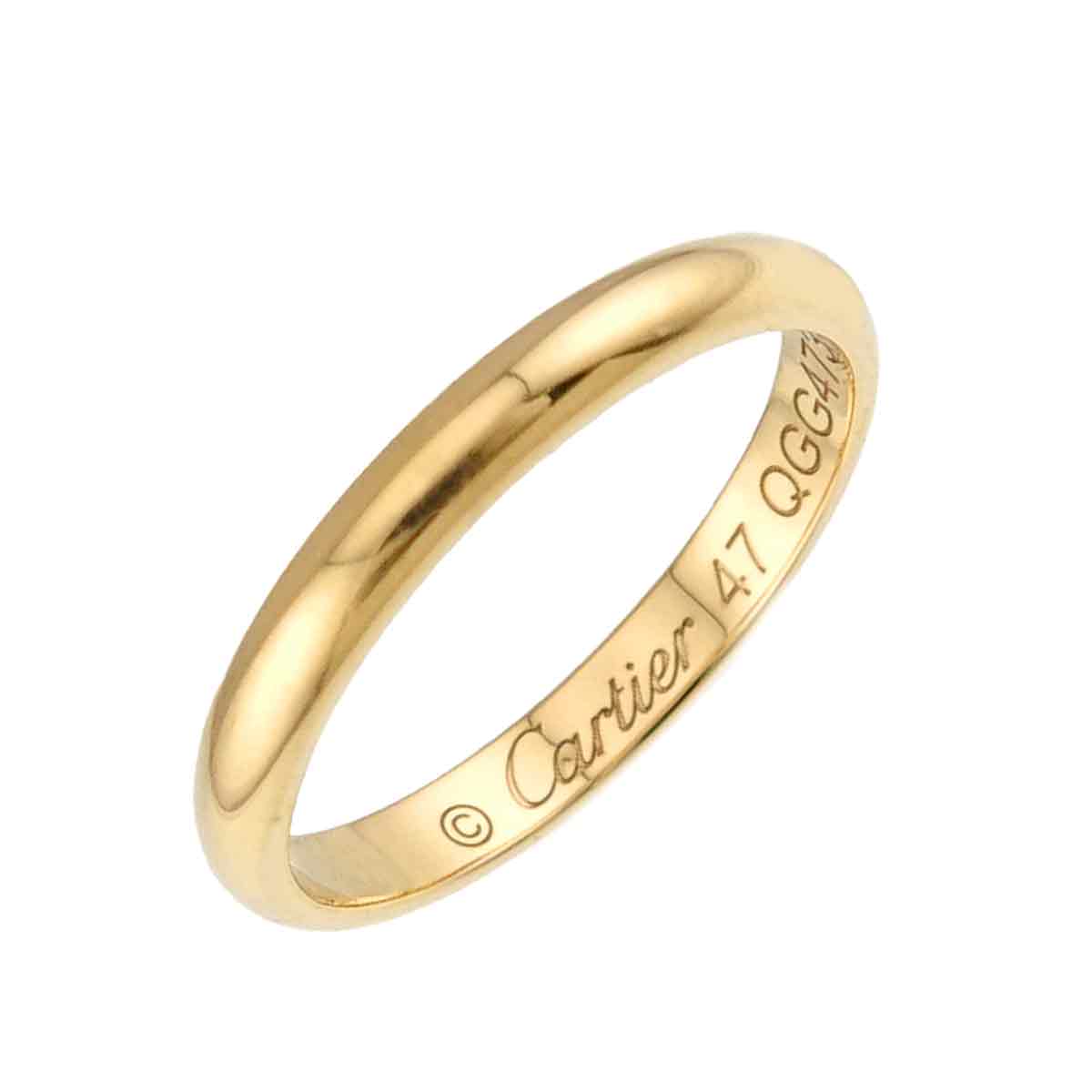 1895 Classic Band Ring 18K YG 750 size47 4(US)