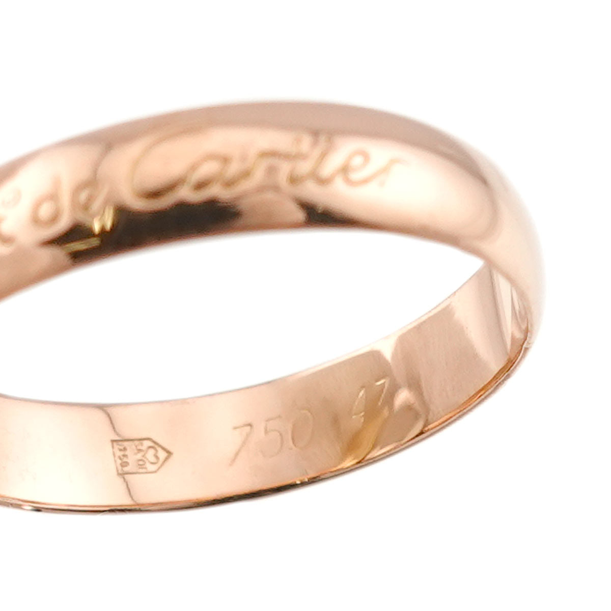 Trinity MM Ring 18K YG WG PG 750 Size47 3.75-4(US)