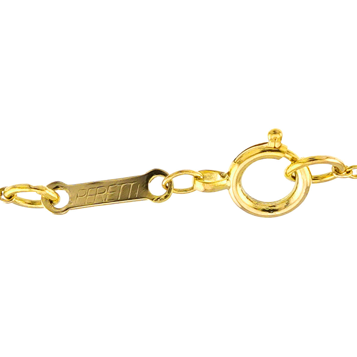 Apple motif Necklace 18K Yellow Gold 750