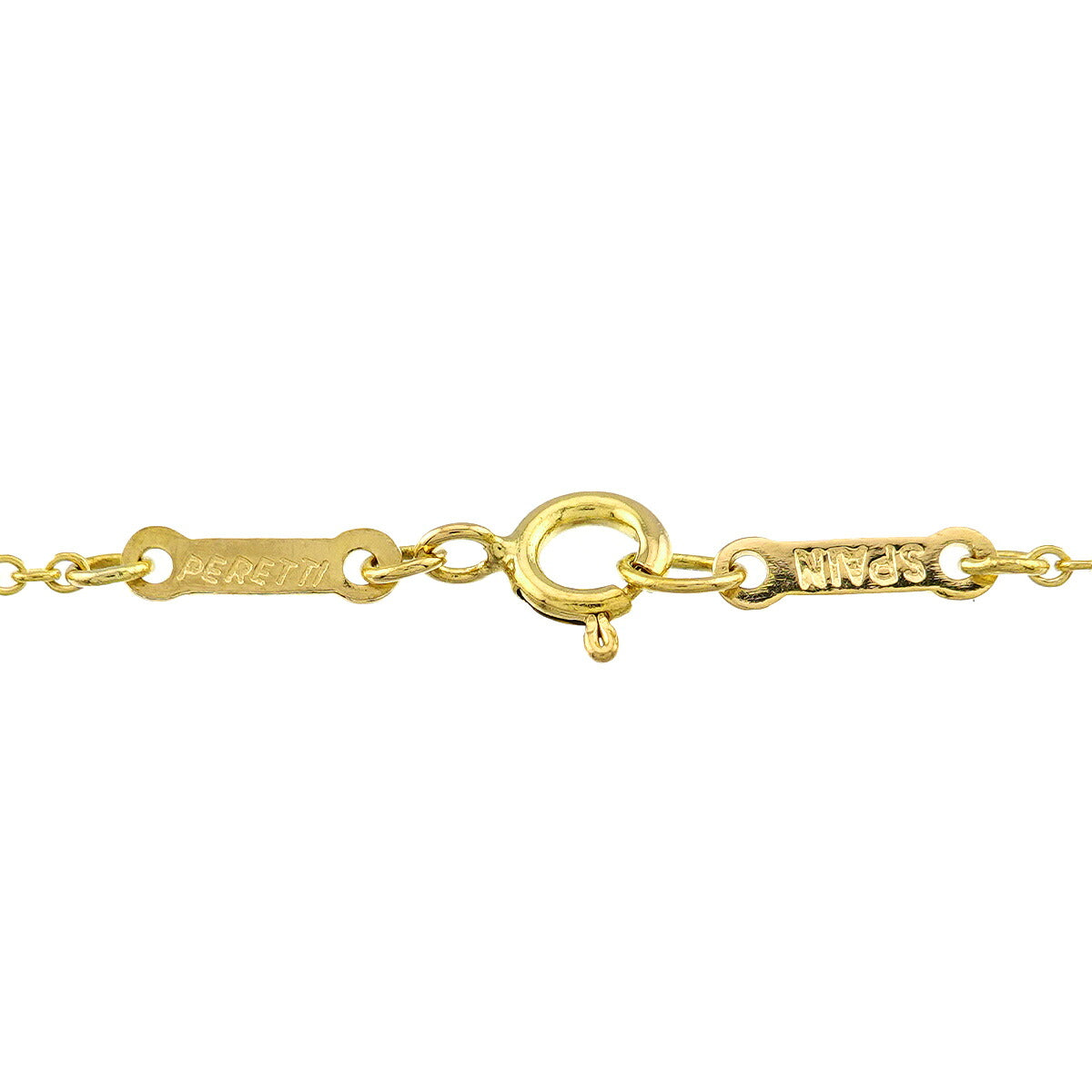Open Heart Necklace 18K Yellow Gold 750