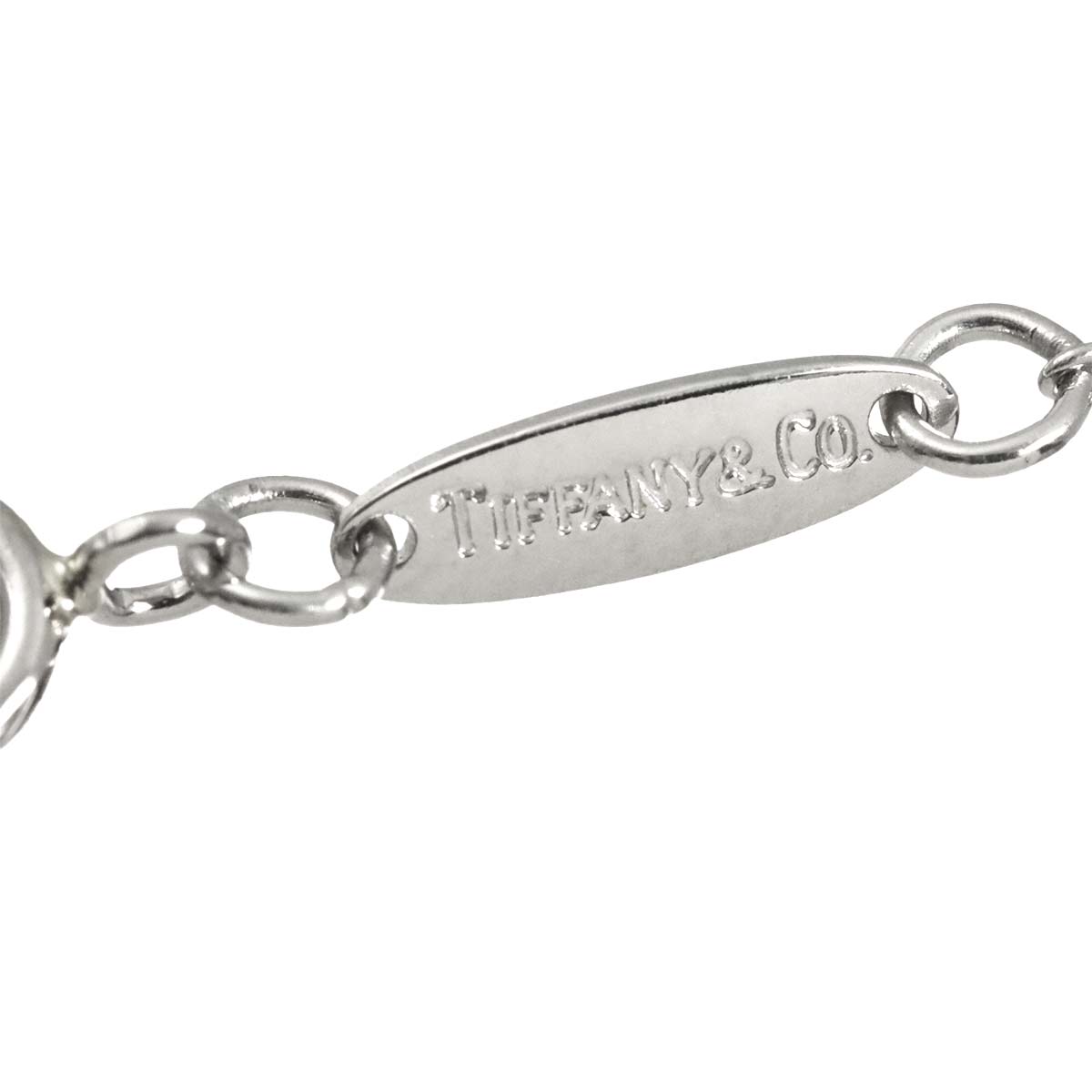 Teardrop Necklace Platinum