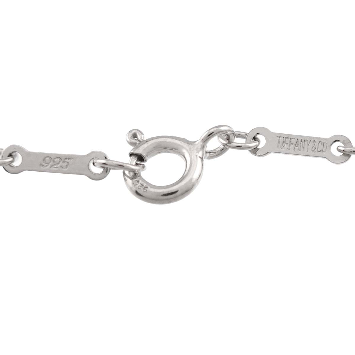 Open Heart Necklace Silver 925